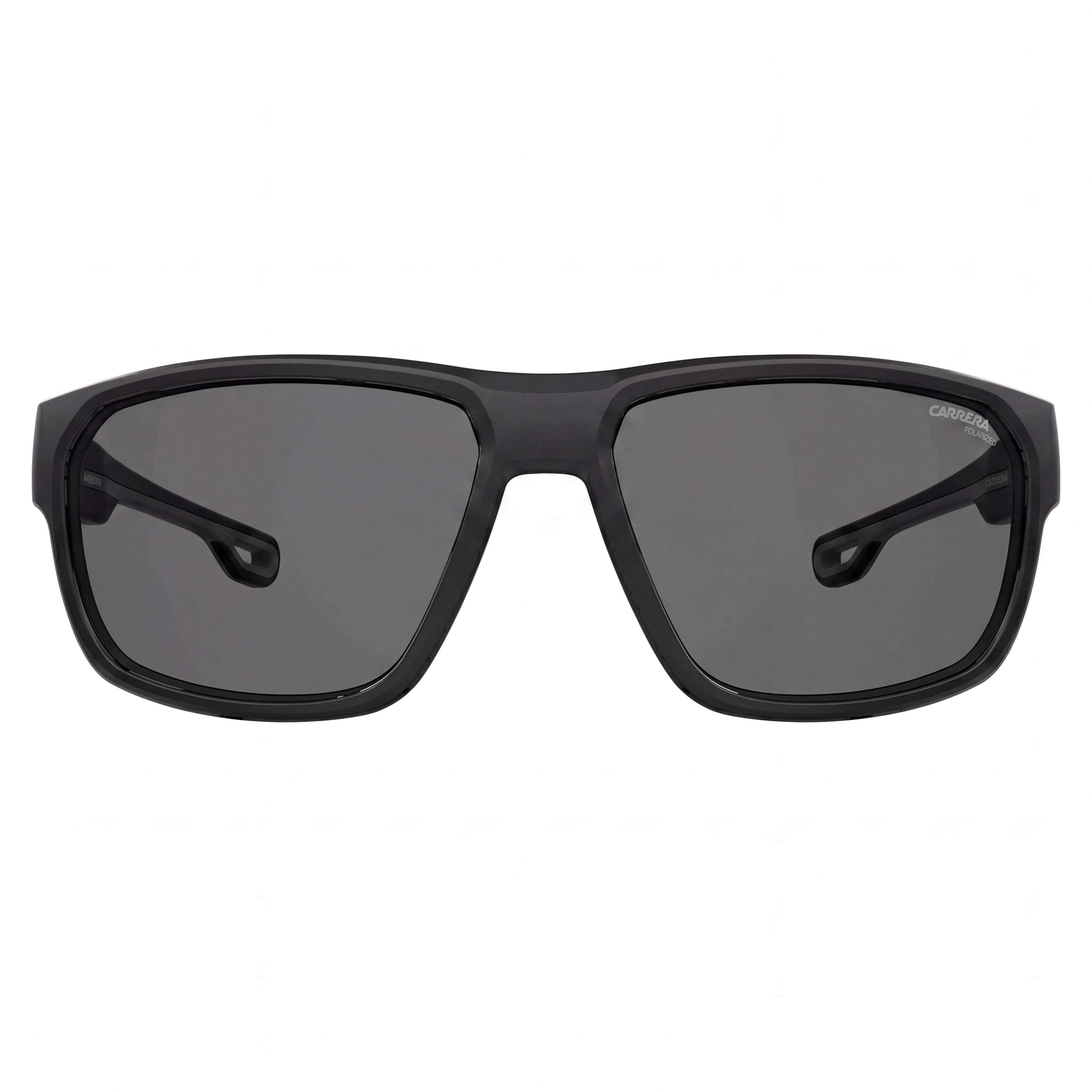 Carrera Casual Men's Black Eco Polyamide Frame Grey Polarized 100% UV Protection Sunglasses 63mm, Photo 2