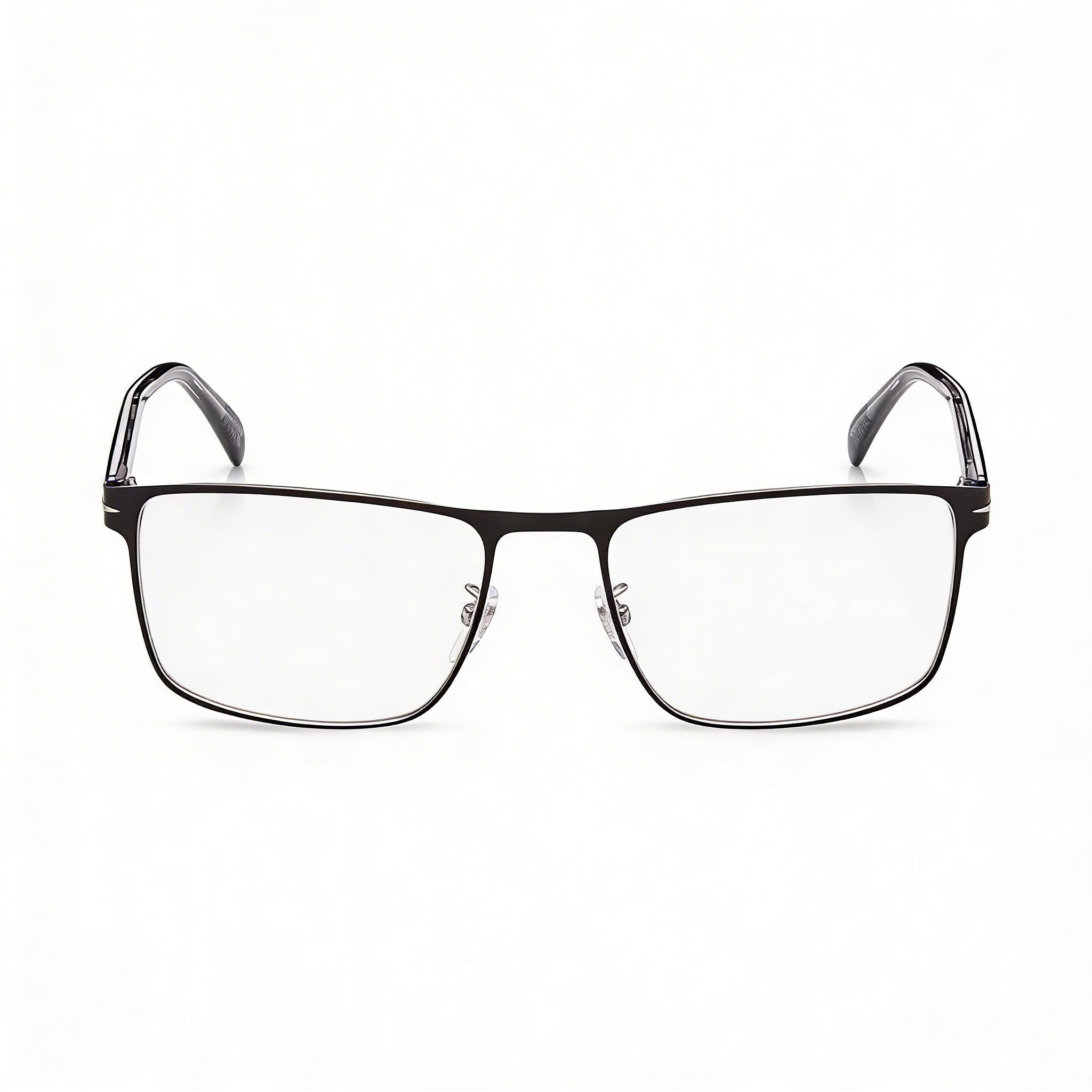 David Beckham Db 1067 Modern Style Matte Black Ruthenium Metal Frame Unisex Sunglasses 58mm, Photo 2