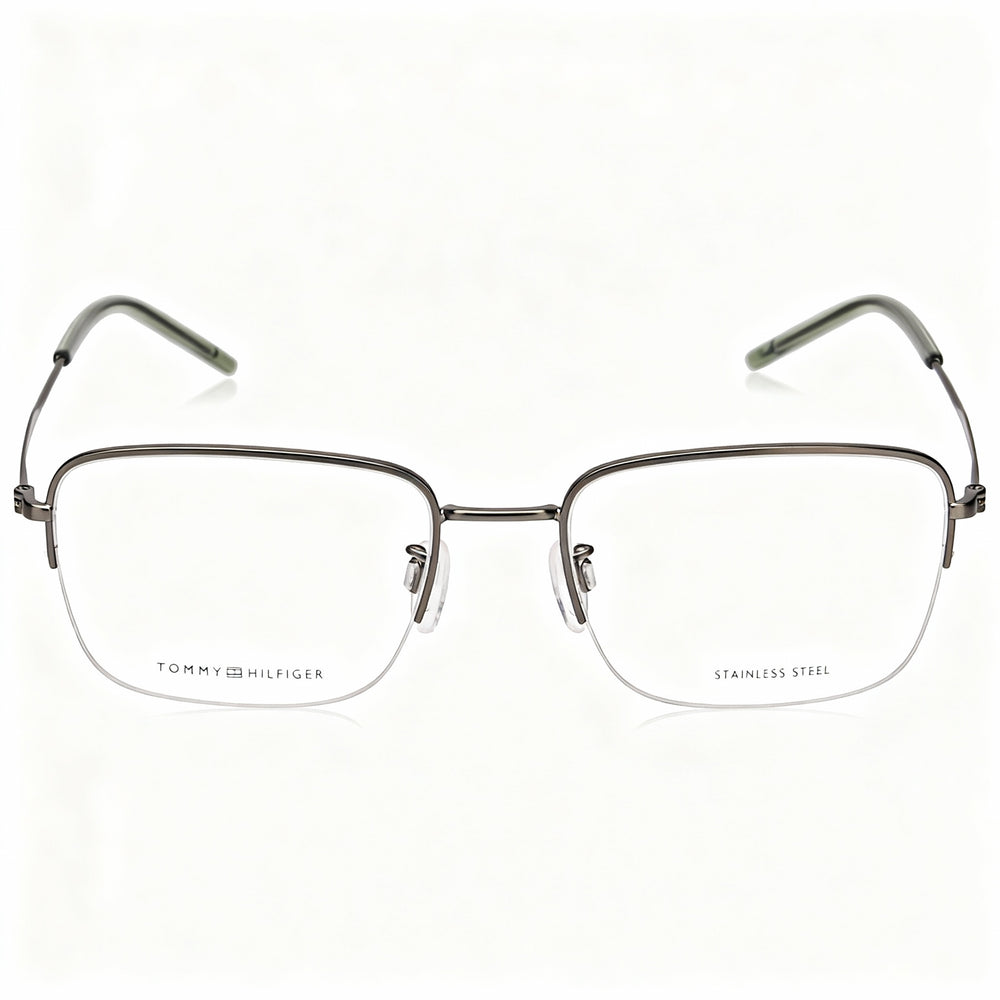 Gafas de sol Tommy Hilfiger Th 1935/F unisex con montura metálica y lentes polarizadas, color rutenio oscuro mate, 56 mm