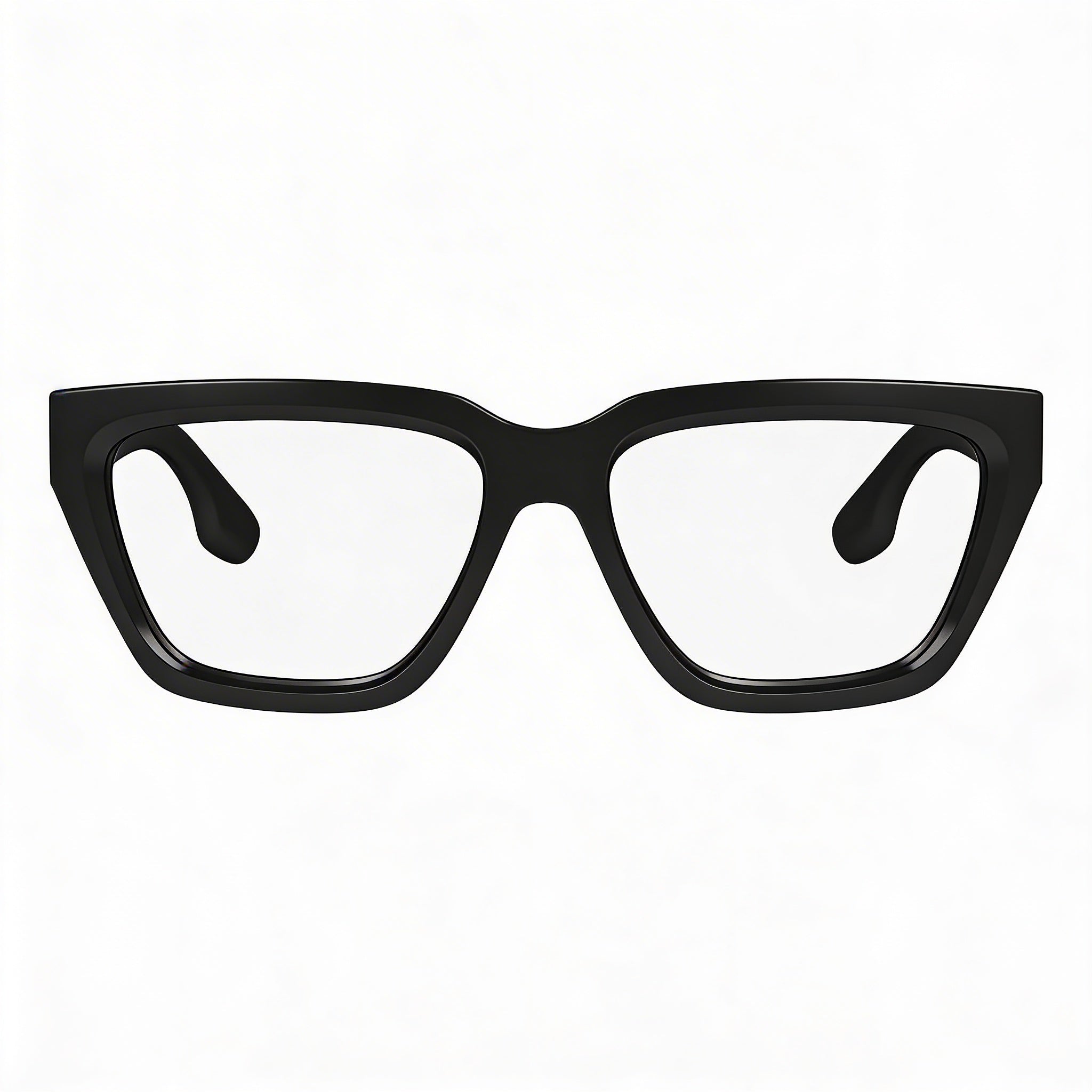 Gafas Modernas para Hombre Victoria Beckham con Montura de Acetato Negro y Cristales Negros no polarizados, Photo 2