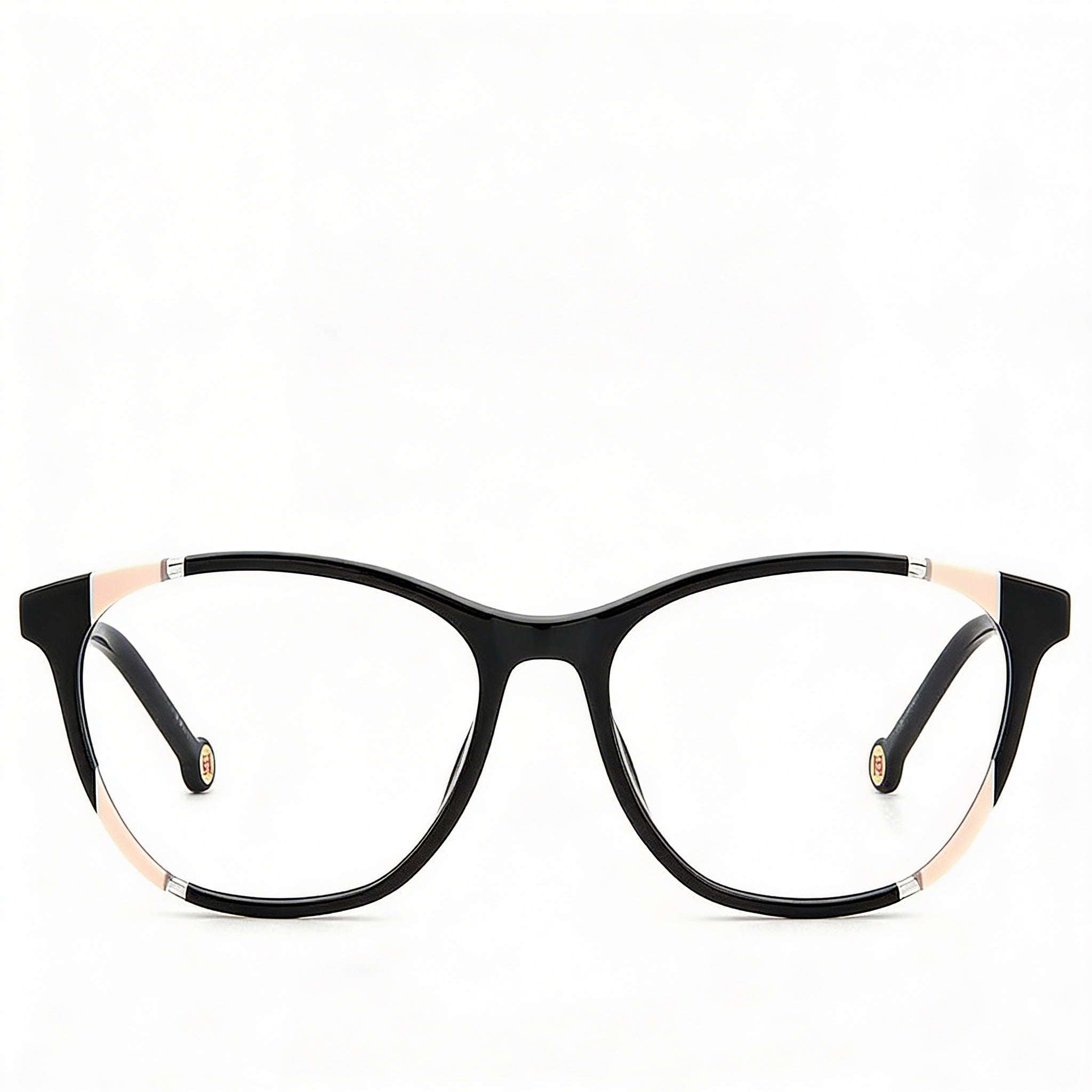 Carolina Herrera Her 0123 Acetate Frame Polycarbonate Lens Sunglasses for Women Black Nude 54mm, Photo 2