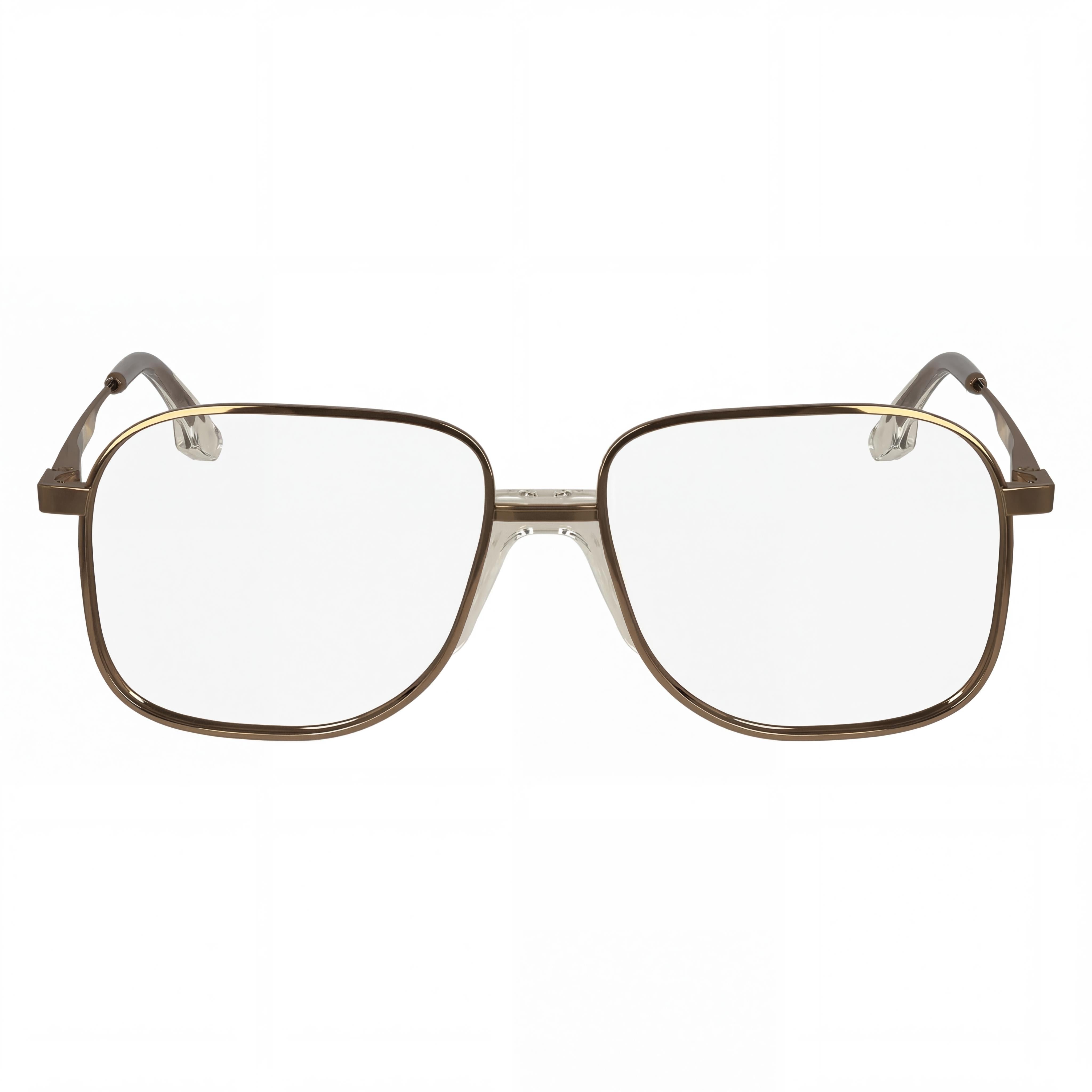 Victoria Beckham VB2134 Unisex Modern Amber Gold Metallo Sunglasses 56mm, Photo 2