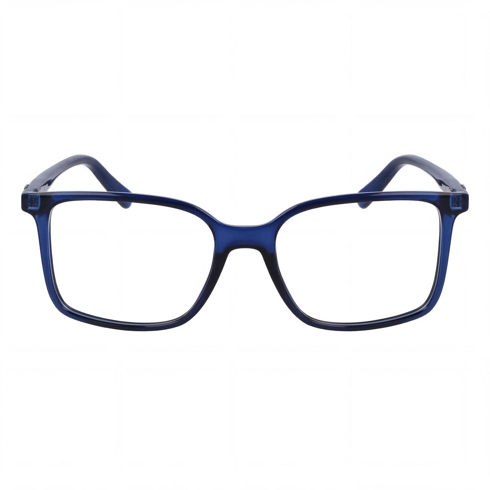 Salvatore Ferragamo Sf2954 Men's Acetate Optical Eyeglasses in Crystal Navy with Polycarbonate Lenses, 54mm