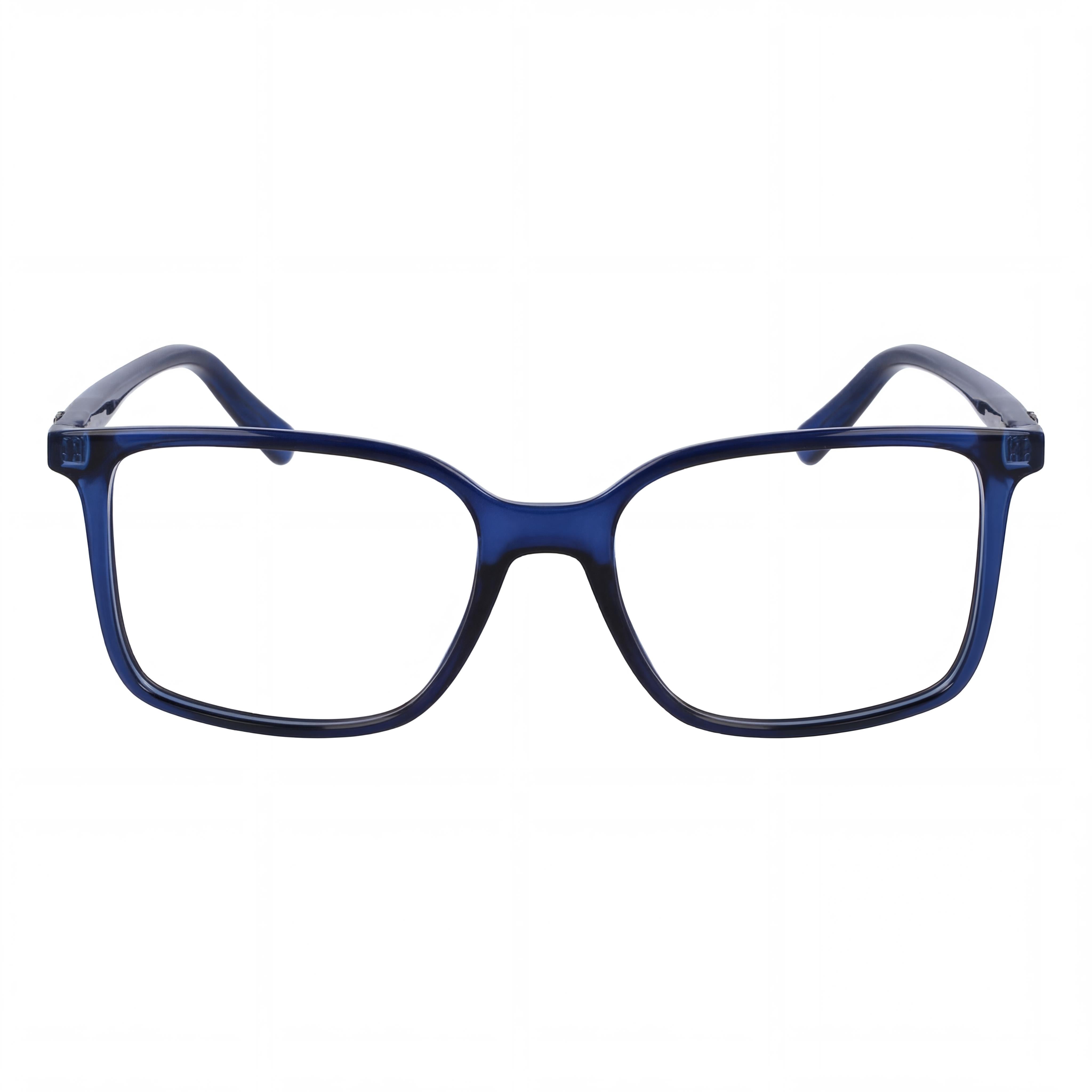 Gafas ópticas de acetato Salvatore Ferragamo Sf2954 para hombre en azul marino cristal con lentes de policarbonato, 54 mm, Photo 2