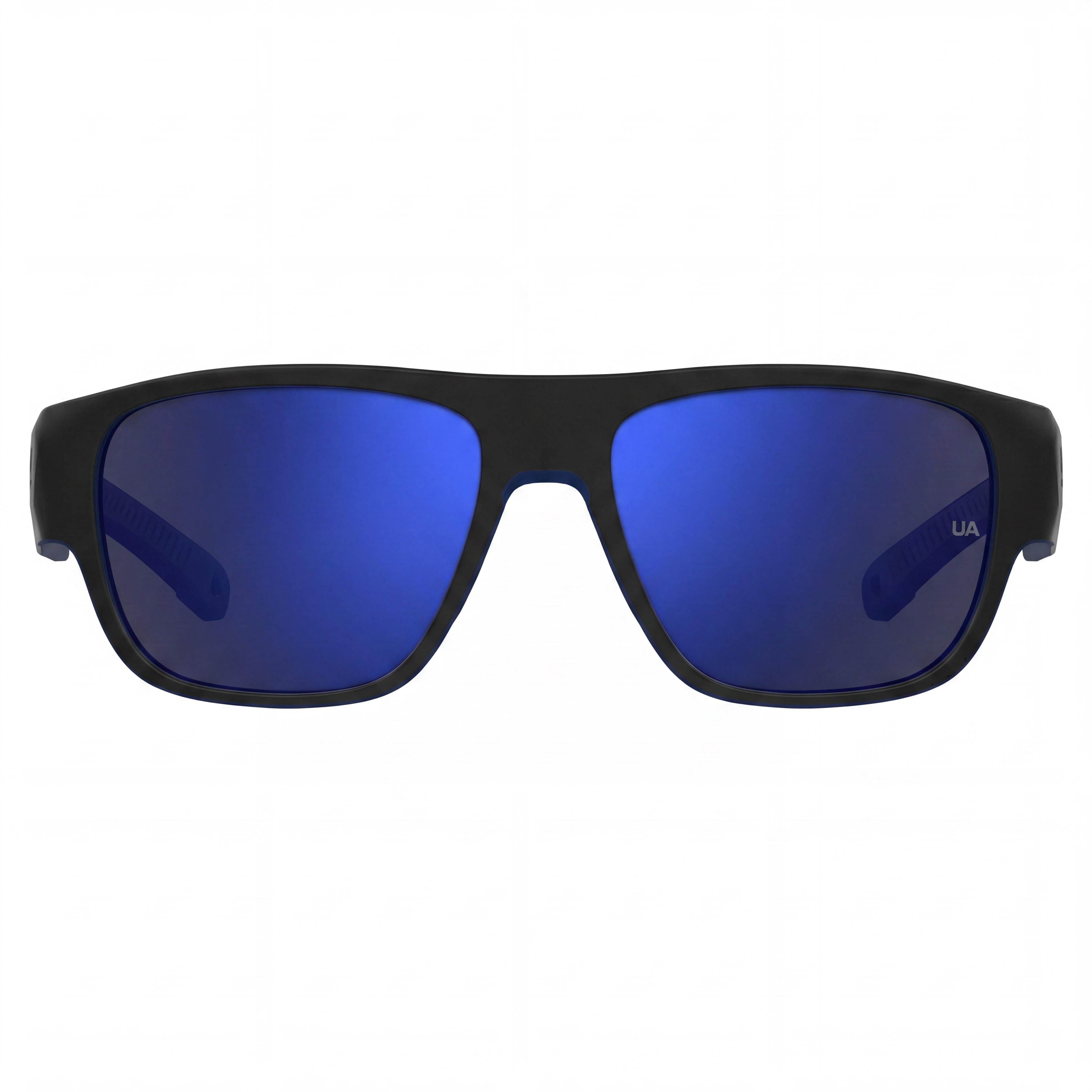 Under Armour Ua Scorcher Women's Matte Black Blue Sky Blue Polycarbonate Non-Polarized UV Protection Sunglasses 60mm, Photo 2