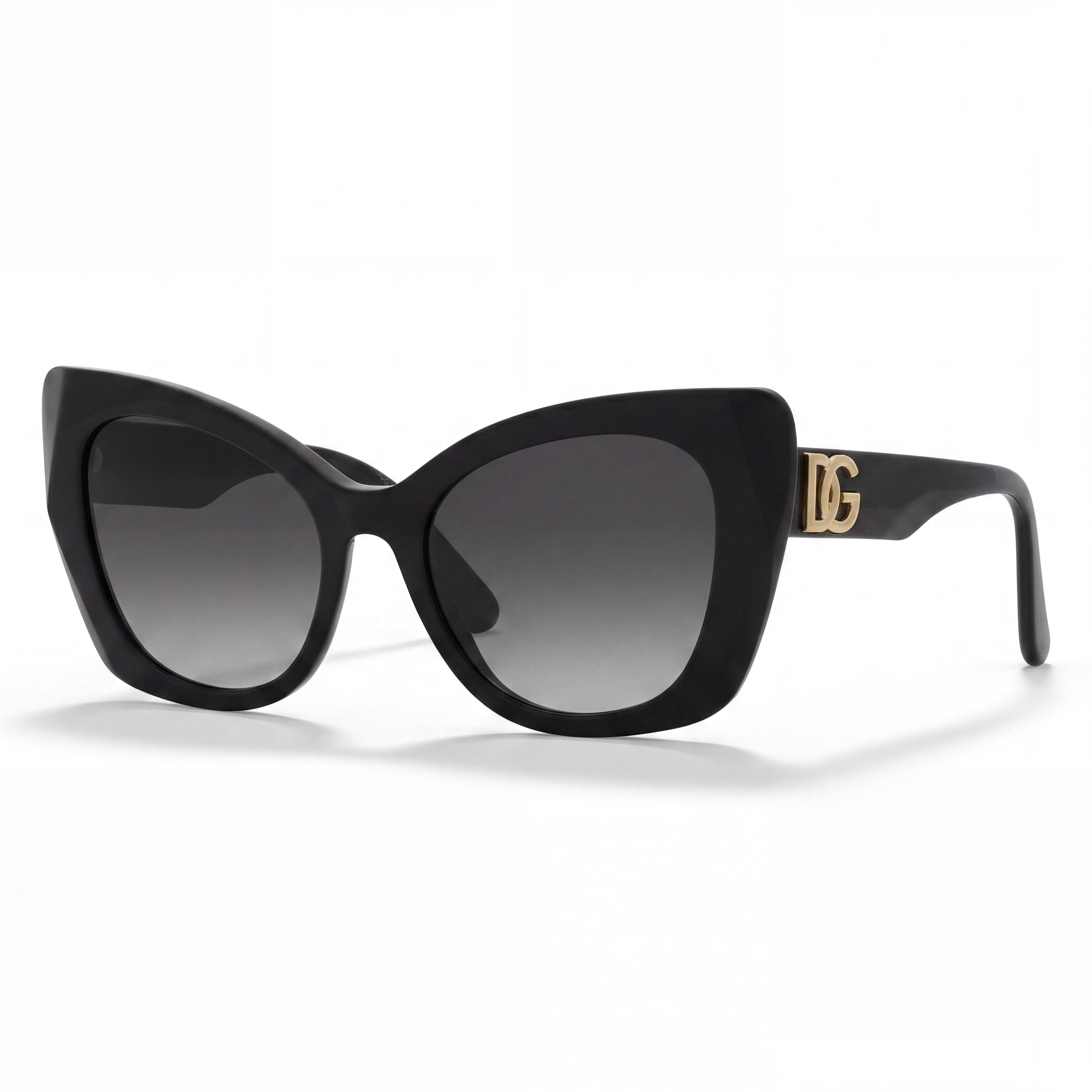 Dolce & Gabbana DG 4405 Black Butterfly Sunglasses for Women, 53mm, Photo 1