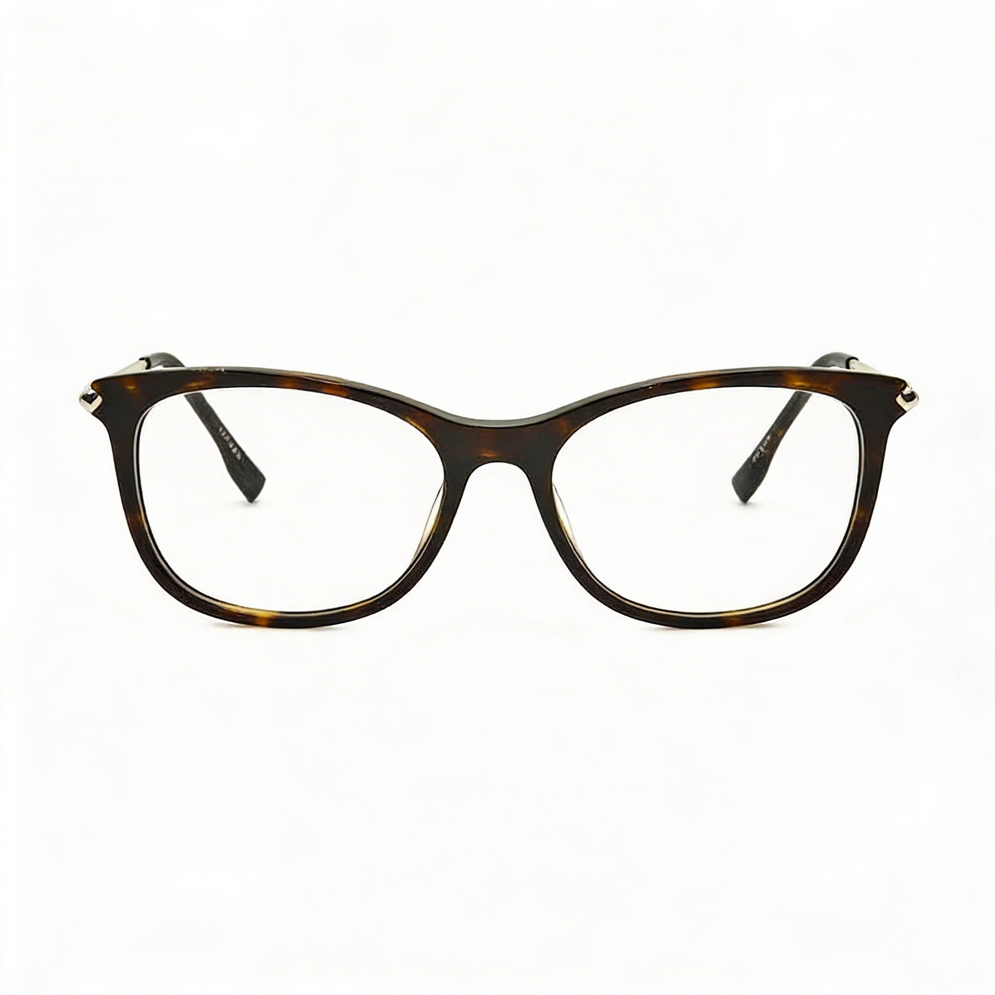Lacoste Modern L2863 Women's Prescription Ready Eyeglasses with Havana Acetate Frame and Clear Demo Lenses 53mm, Photo 2