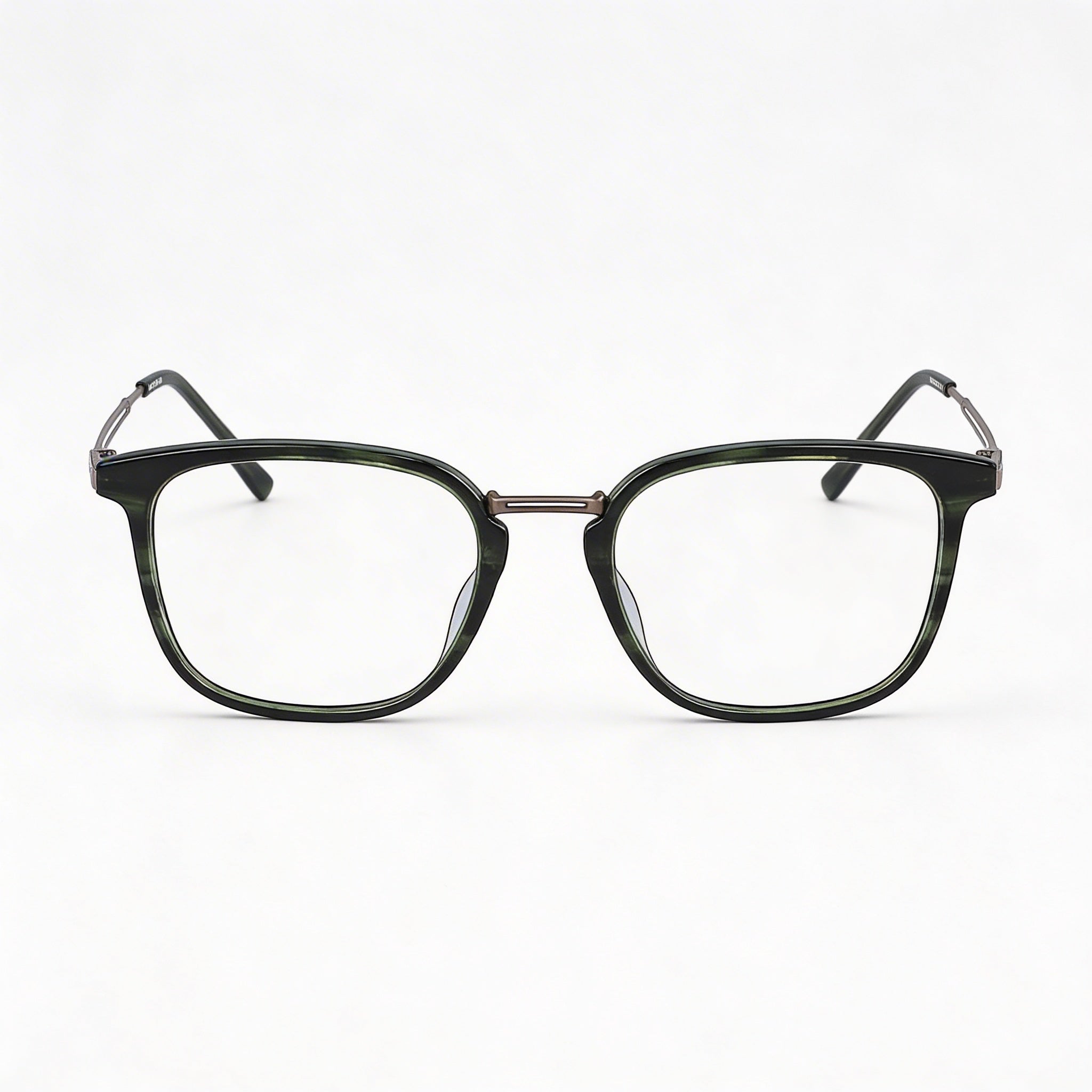 Gafas de hombre casual Lacoste, montura habana, lentes transparentes de plástico 52mm, Photo 2