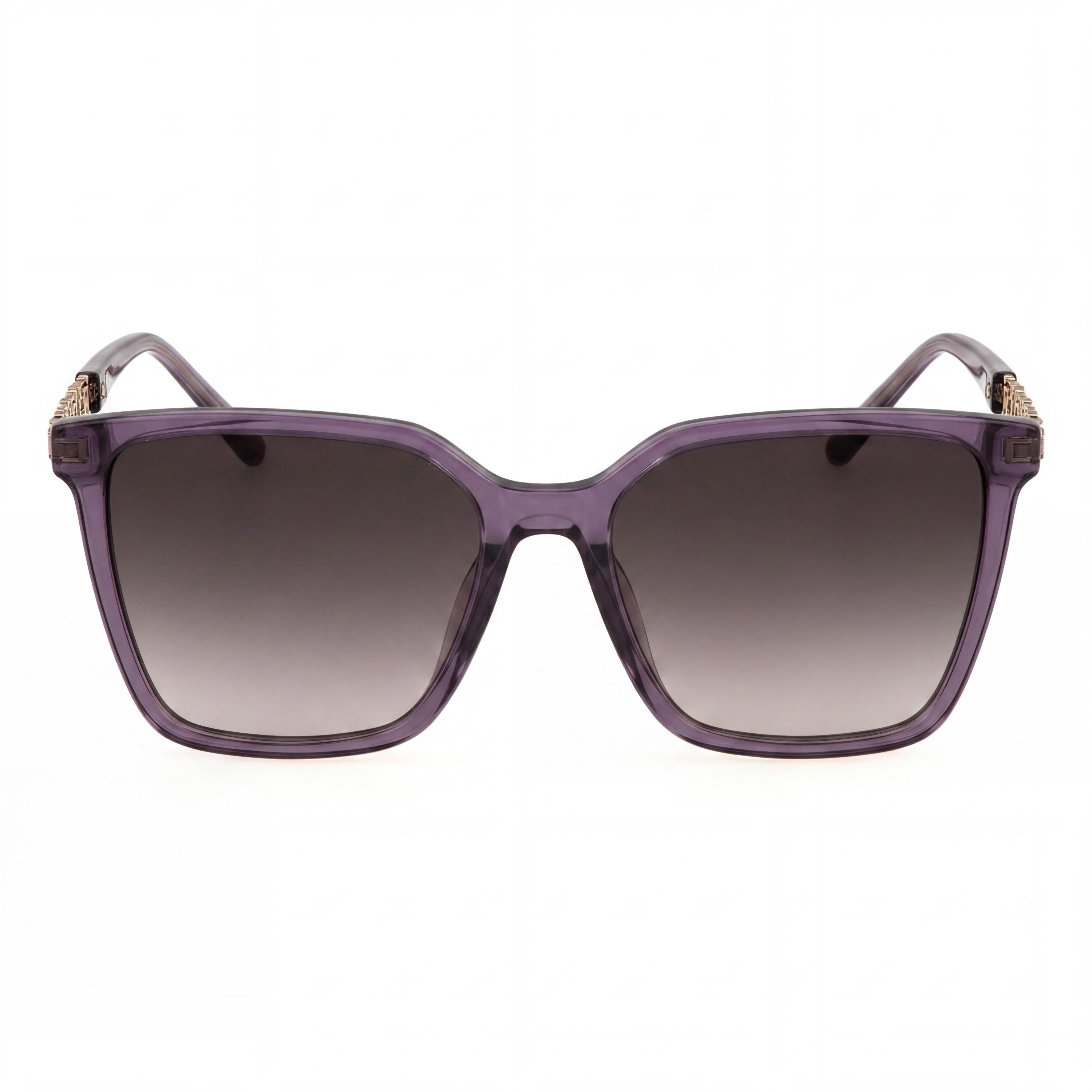 Escada Casual Women's Sunglasses featuring a Multicoloured Acetate Frame and Violet Gradient Lenses, 54mm, Photo 2