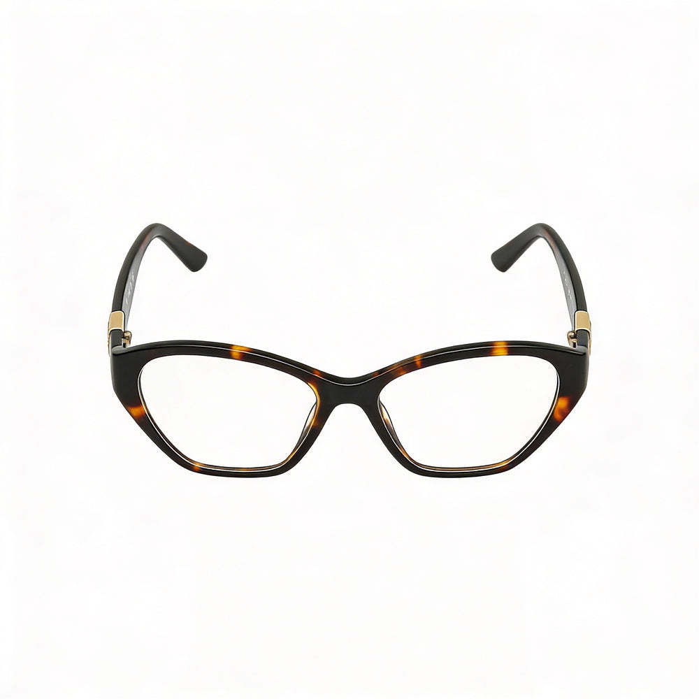 Guess Gu50162 Women's Dark Havana Frame Non- Polycarbonate Lens Eyeglass Frames, Size 51-16-135mm