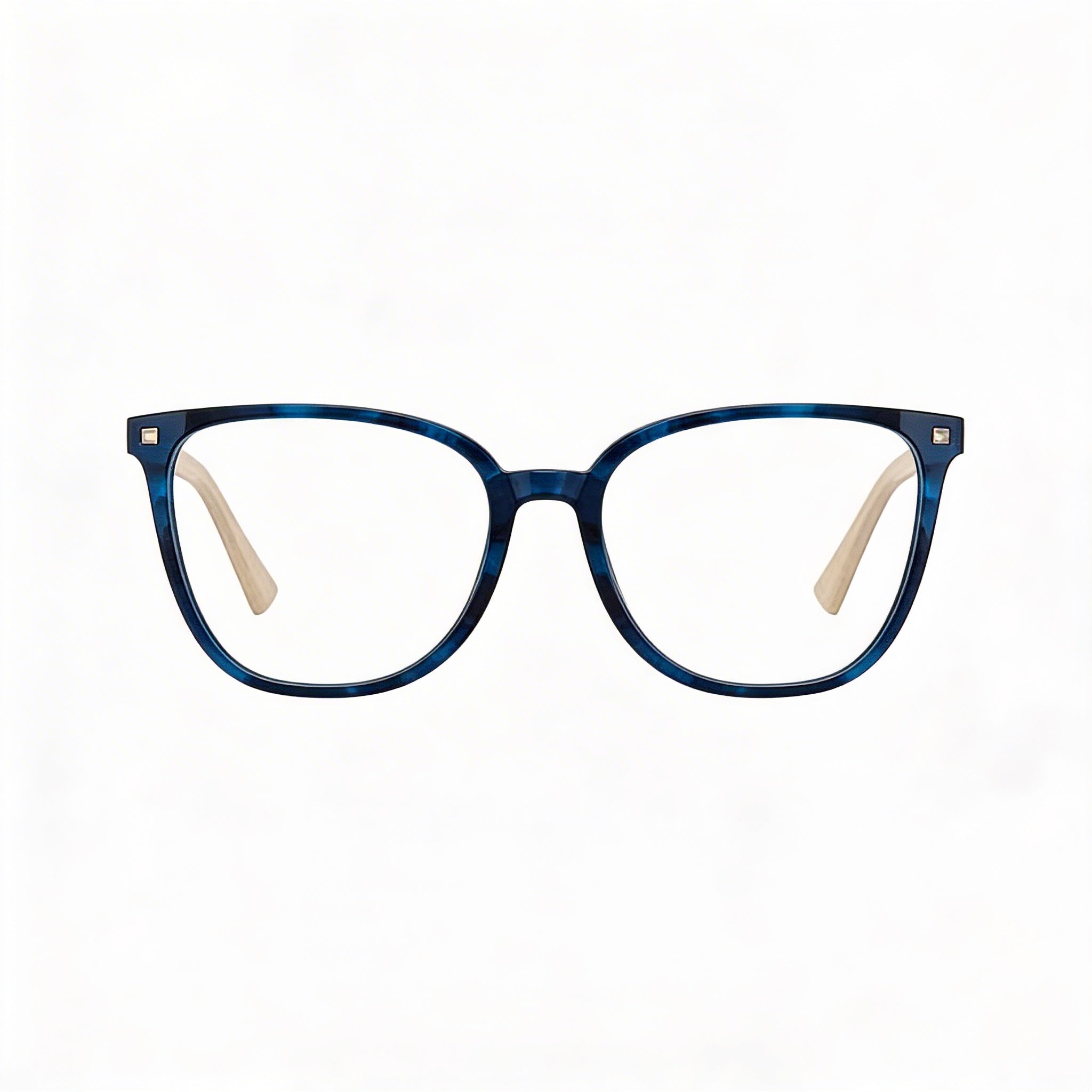 Valentino VA3059 Unisex Optical Eyeglasses, Composite Frame, Blue Havana Color, 54mm Lens Width, Photo 2