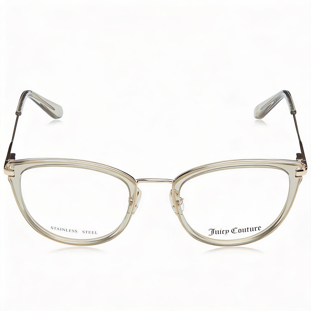 Juicy Couture Modern Unisex Sunglasses with Crystal Nude Polyamide Frame and Polycarbonate Lenses, 50mm Lens Width
