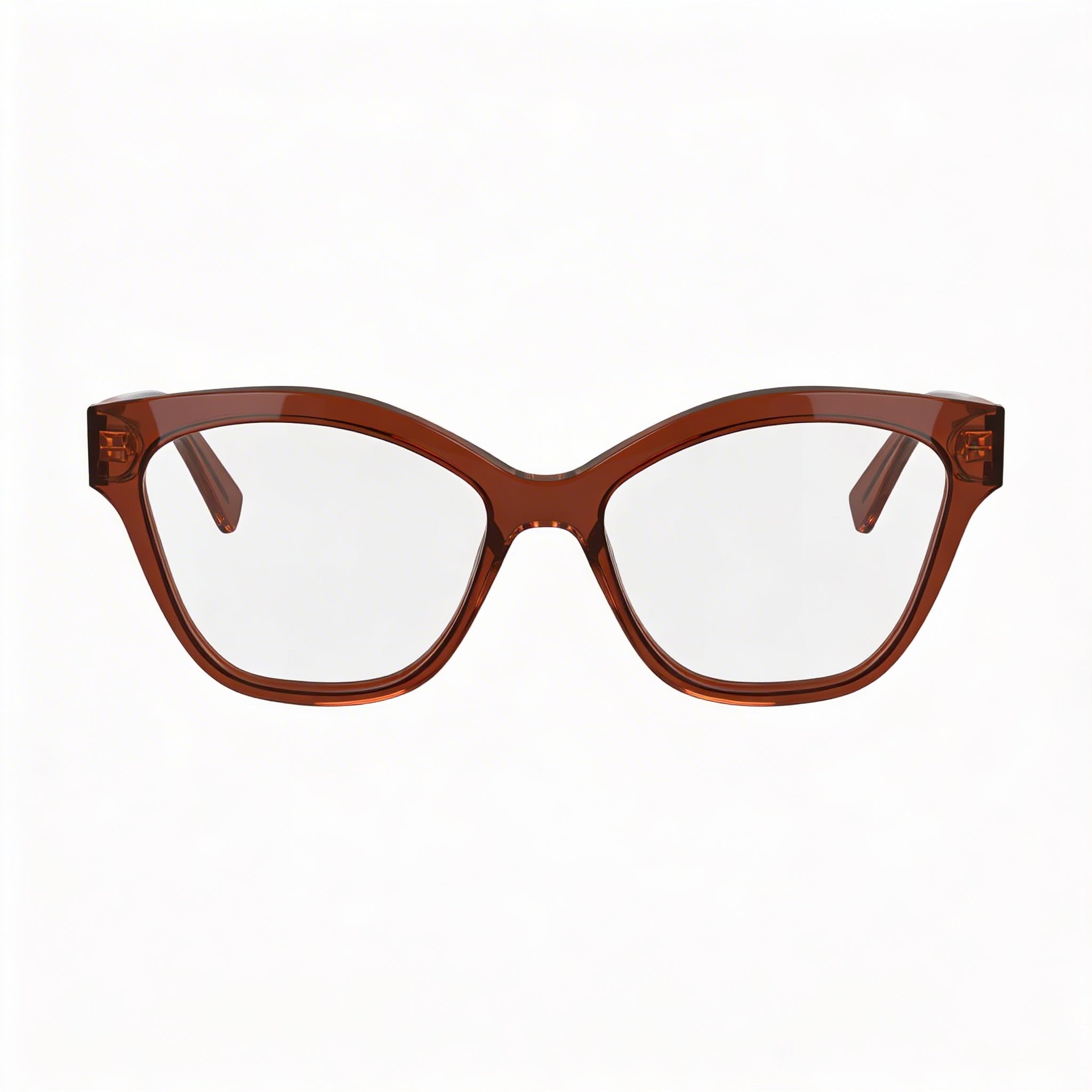 Longchamp Lo2755 Women's Prescription Ready Optical Eyeglasses in Transparent Red Frame Color, 53mm Lens Width, Photo 2