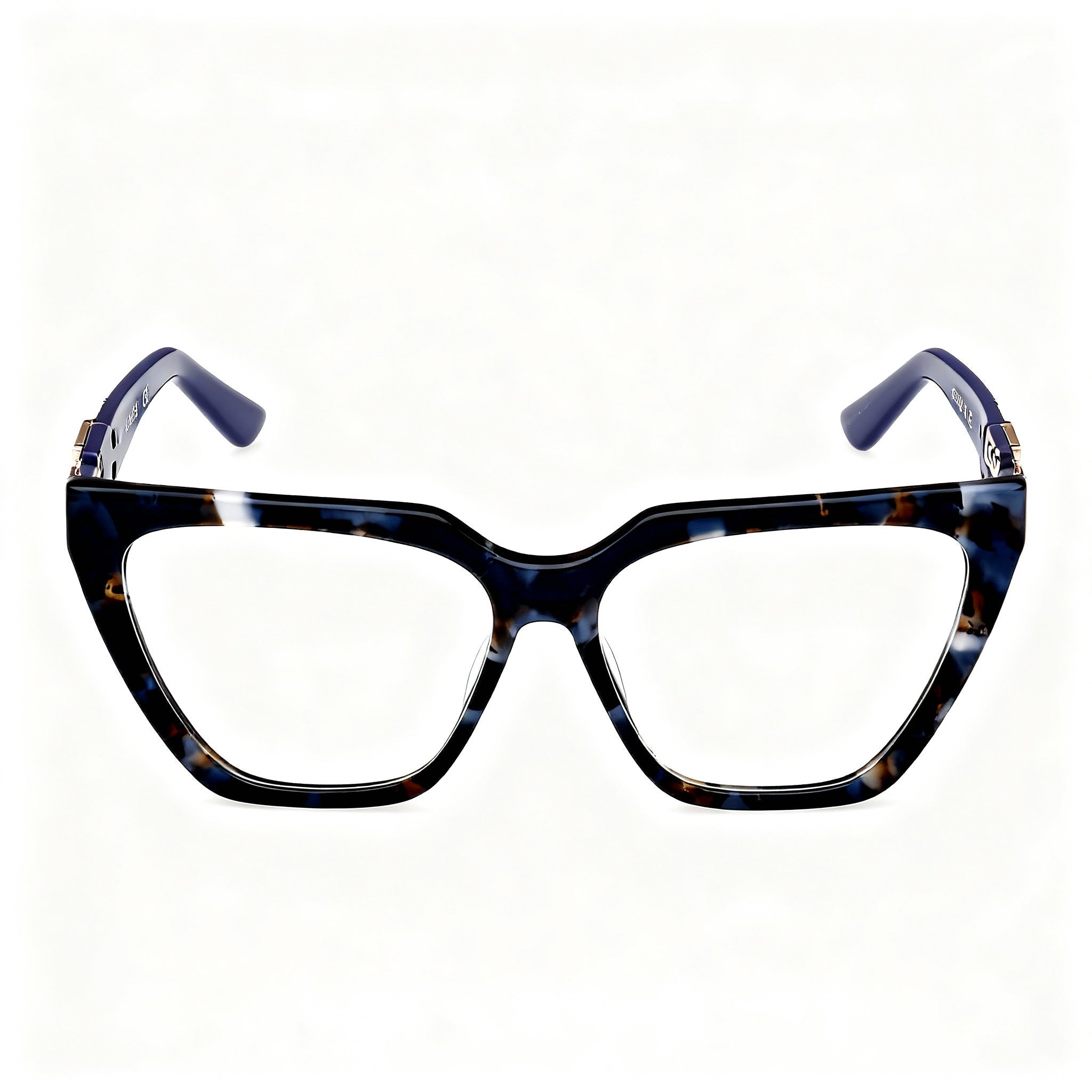 GUESS GU2985 Women's Multicoloured Cat-Eye Optical Eyeglasses Frames, Size 145-14-41mm, Photo 2