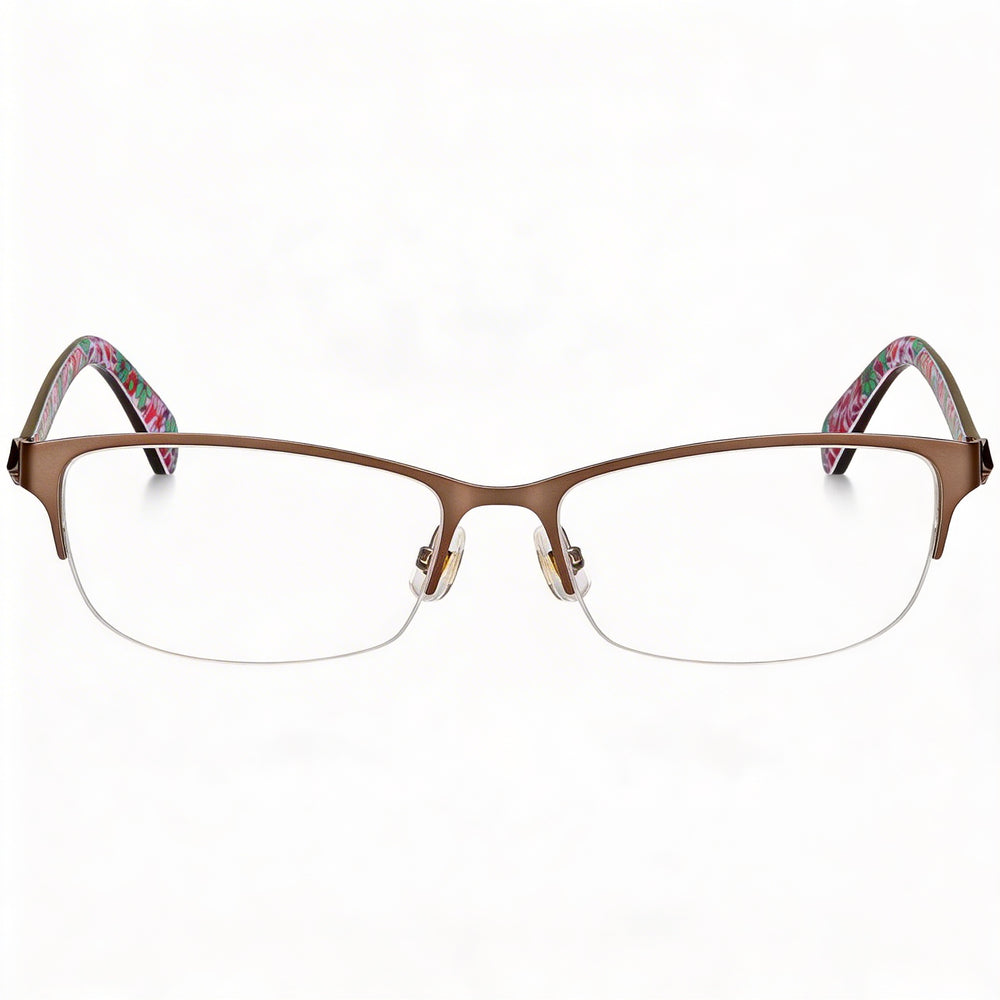 Gafas de sol Kate Spade New York Marnie Havana para mujer, con montura de acero y lentes de policarbonato no polarizadas, 53 mm