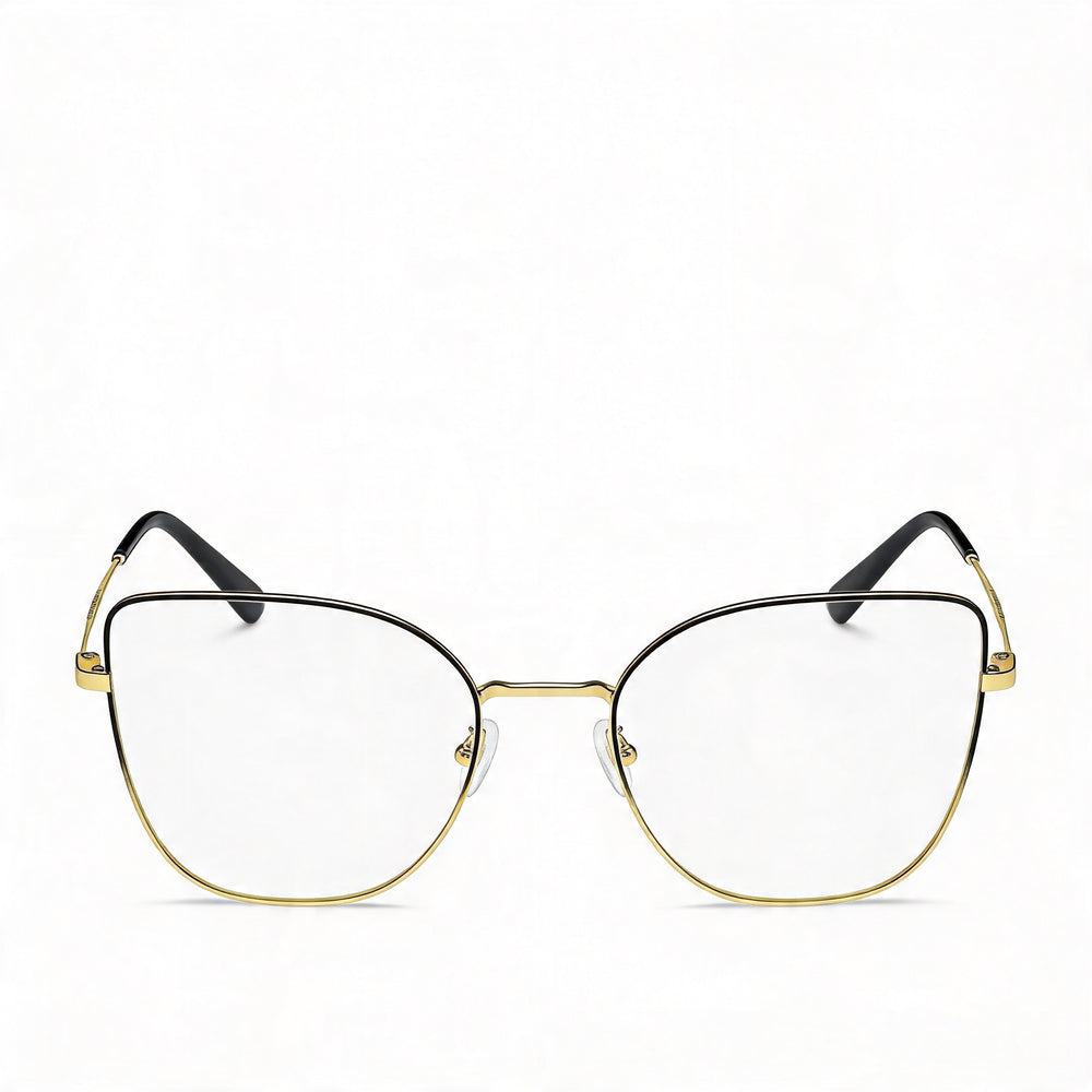Marc Jacobs Marc 704 Men’s Black Gold Stainless Steel Eyeglasses 56mm Lens 18mm Bridge 145mm Temple