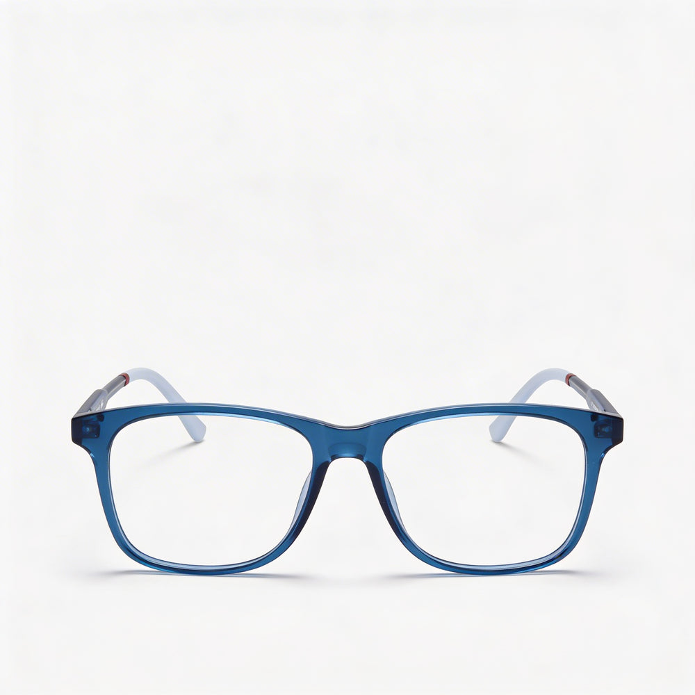 Gafas unisex Lacoste L3635 con montura metálica azul y lentes de policarbonato. Talla 49-15-130 mm.