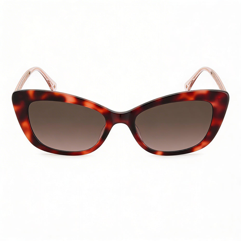 Kate Spade New York Merida/g/s Women's Cat Eye Havana Plastic Brown Gradient Non-Polarized Sunglasses 54mm