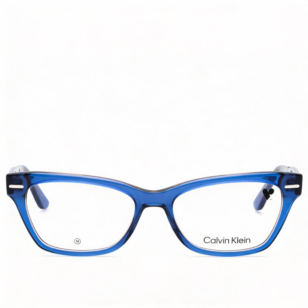 Calvin Klein Ck23512 Unisex Metal Frame Sunglasses with Blue Nude Lenses and Frame, Size 52-16-140