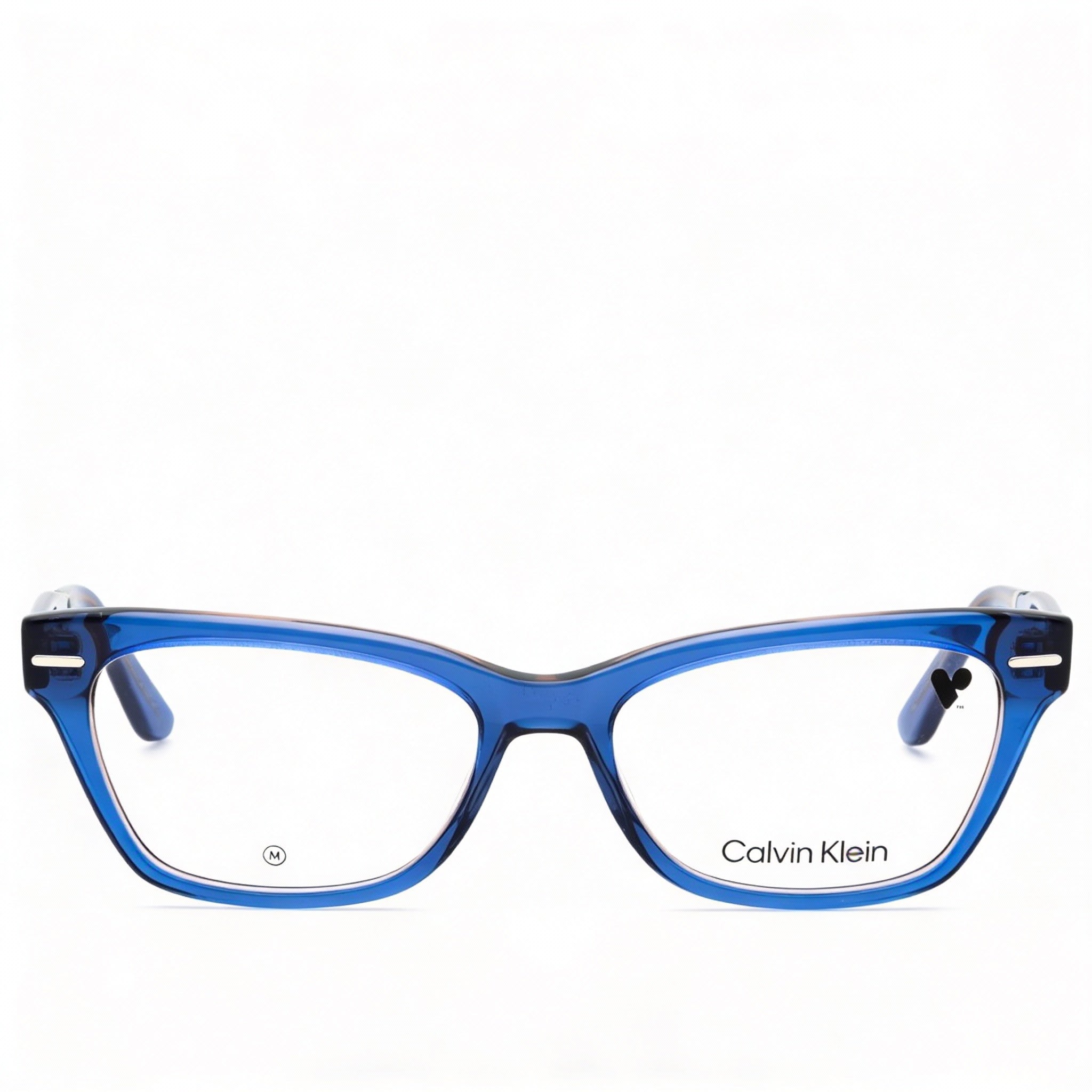 Calvin Klein Ck23512 Unisex Metal Frame Sunglasses with Blue Nude Lenses and Frame, Size 52-16-140, Photo 2