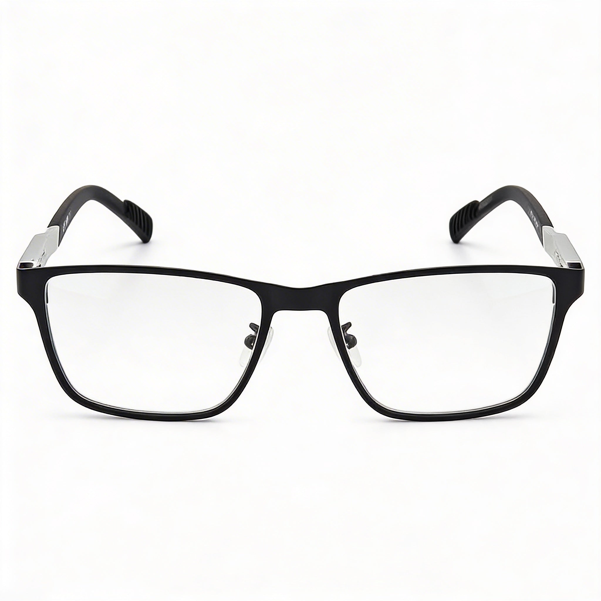 Gafas Adidas Sp5021 para hombre, armazón cuadrado de metal, negro mate, ancho de lente 54 mm, puente 18 mm, patilla 140 mm, Photo 2