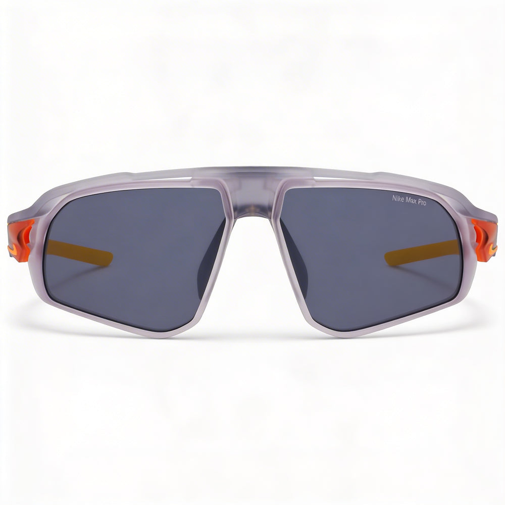 Gafas Nike Flyfree Fv2387 de titanio para mujer, gris lobo mate, protección UV 400, 59 mm
