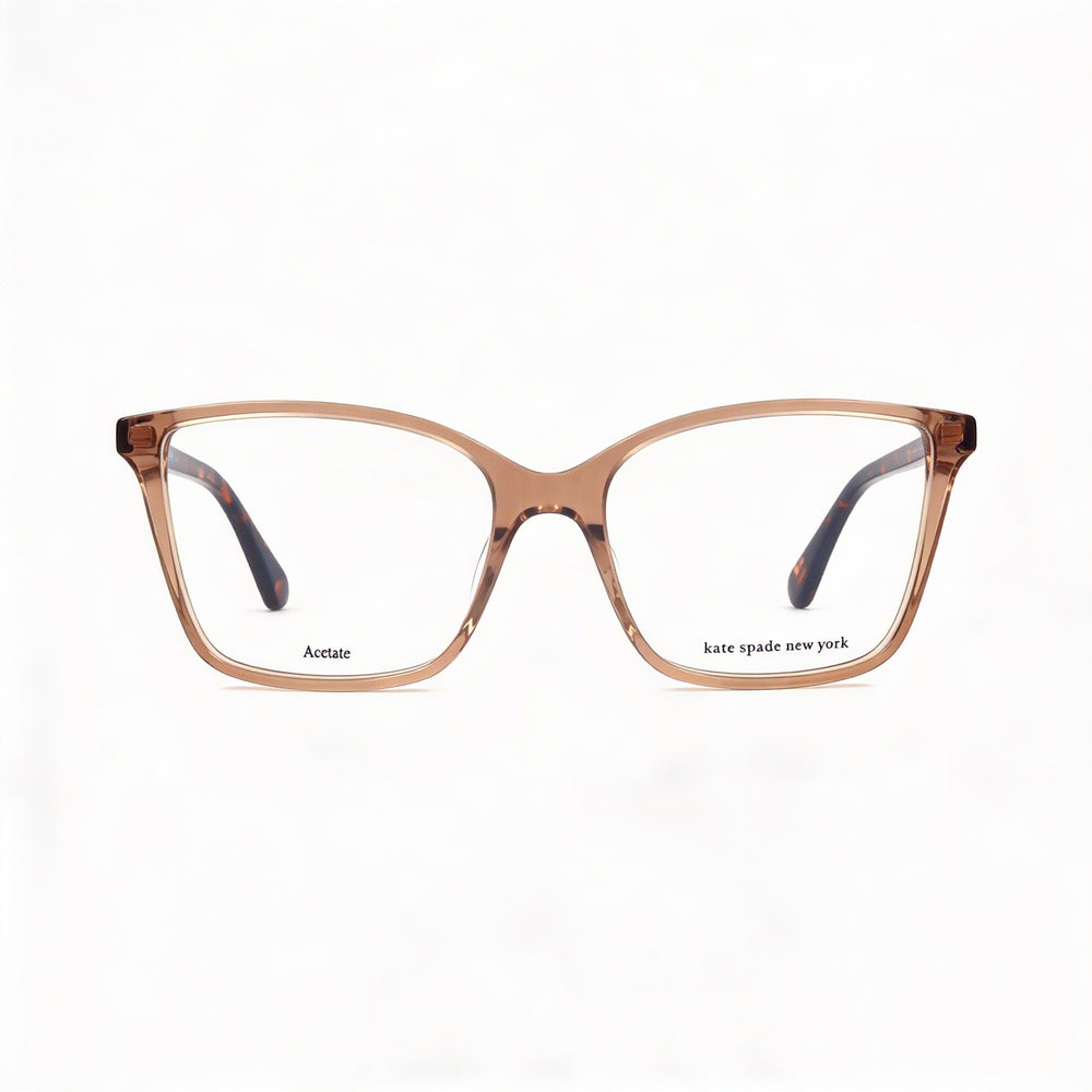 Gafas de sol Kate Spade New York Modern Unisex de acetato beige no polarizadas de 53 mm