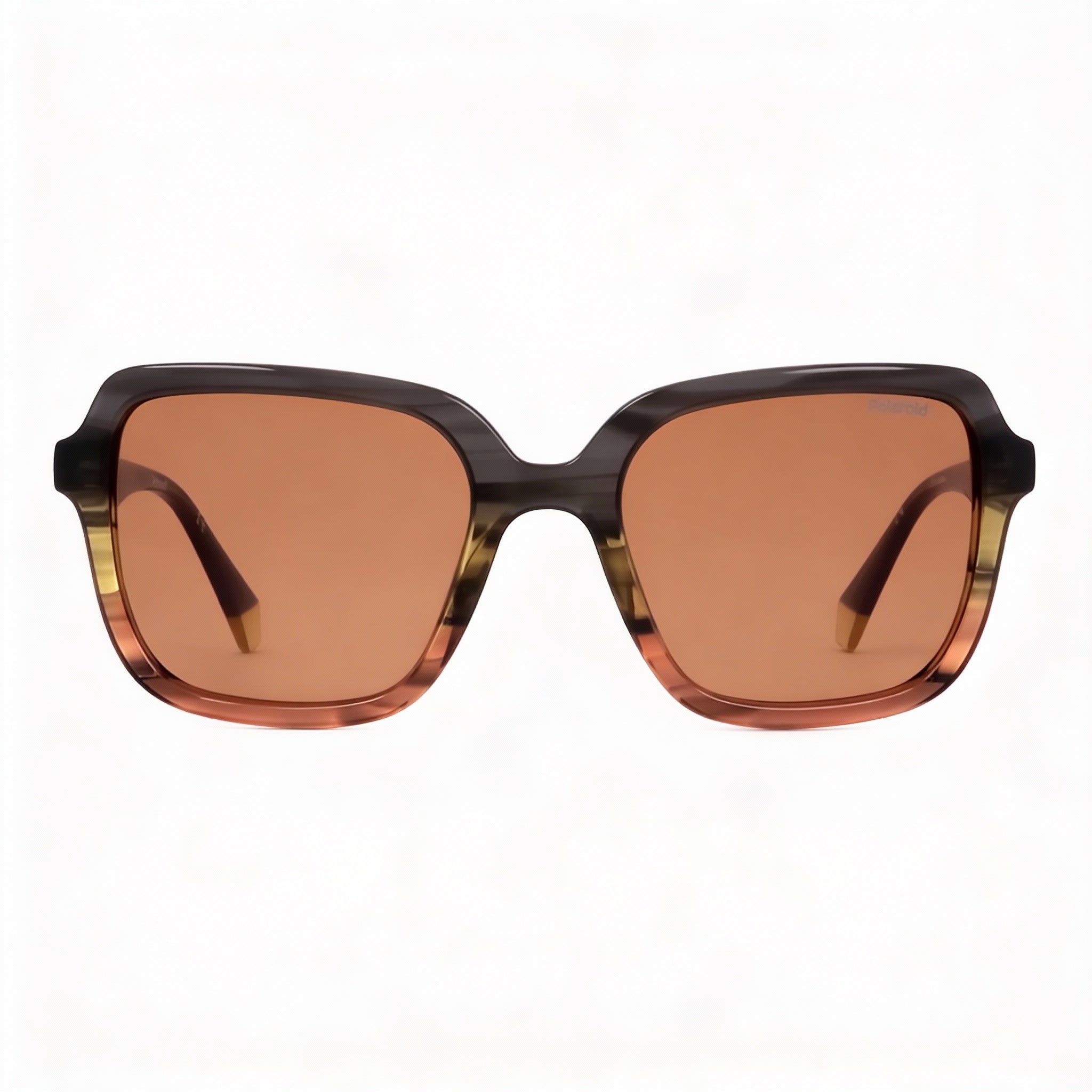 Polaroid Pld 4095/S/X Women's Plastic Gray Orange Frame Copper Polarized UV Protection Sunglasses 53mm, Photo 2