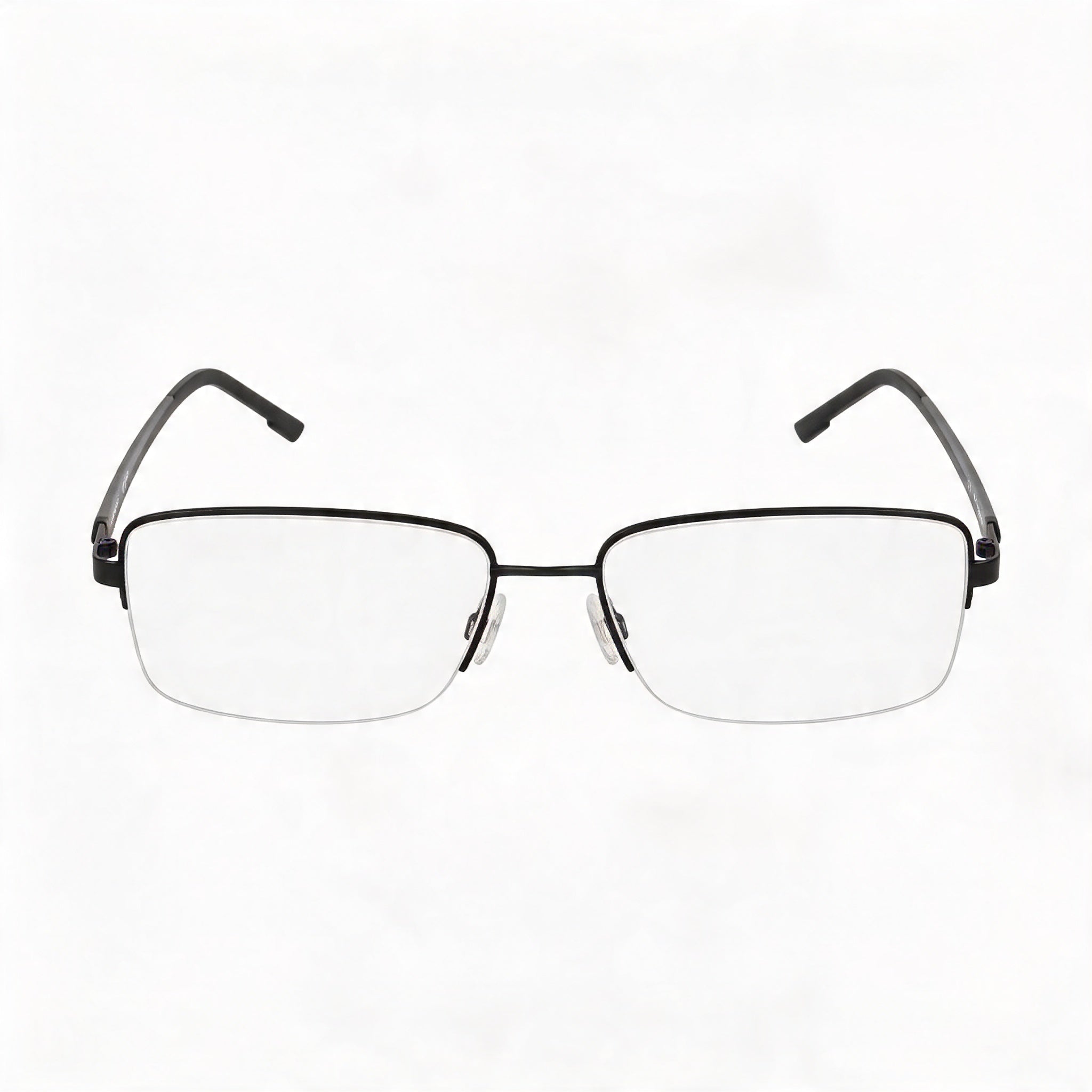 Flexon H6084 Women's Metal Optical Frames, Matte Black, Lens Width 57mm, Bridge Width 17mm, Photo 2