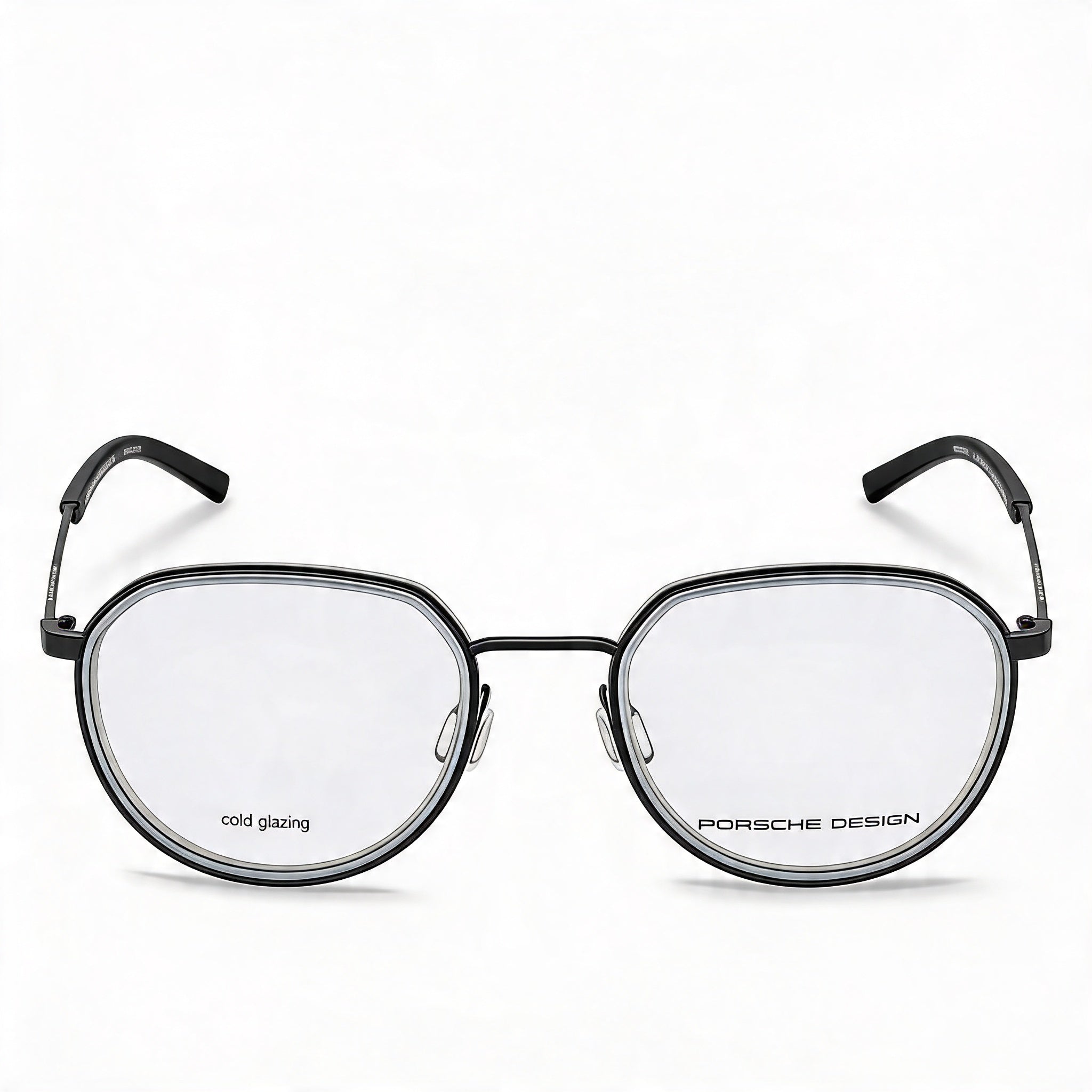 Porsche Modern Unisex RXP Polyamide Black Grey Frame for Optical Prescription Eyeglasses 53-21-145mm, Photo 2