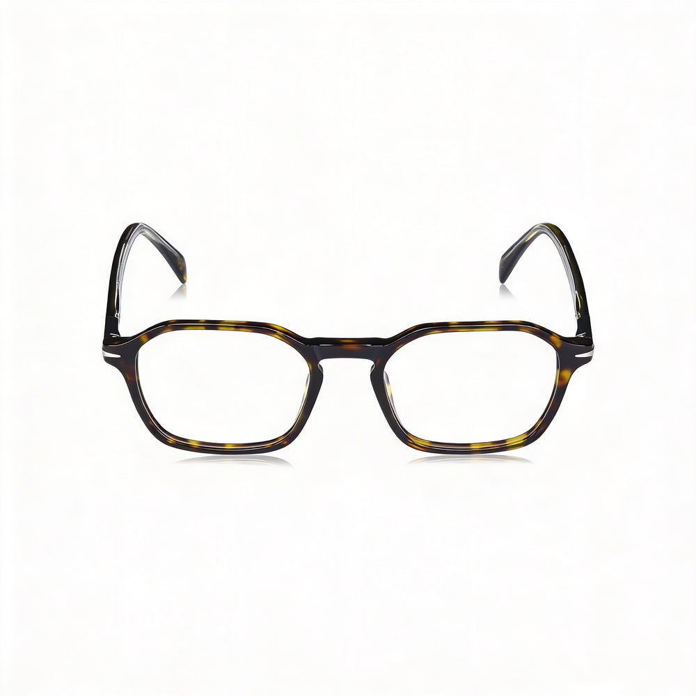 David Beckham Db 1125 Gafas de acetato Havana Dark Ruthenium para hombre 50