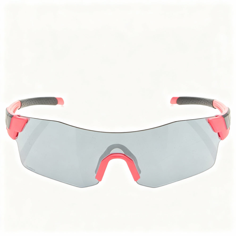 SMITH Pivlock Arena Unisex Plastic Sunglasses, Pink Fluo Grey Speckled Frame, Pink Fluo Lenses, 99-1-125