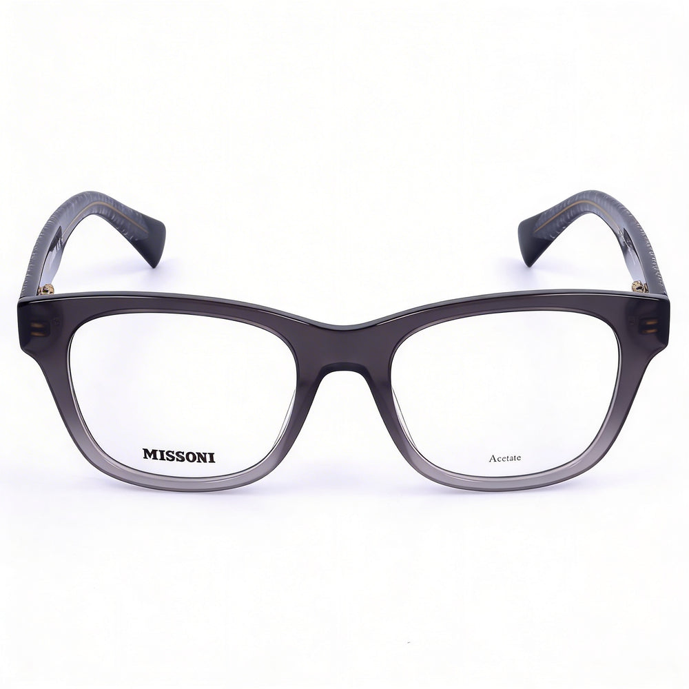 Gafas de sol Missoni Modern para mujer, montura de acetato marrón con lentes de policarbonato, ancho de lente de 50 mm