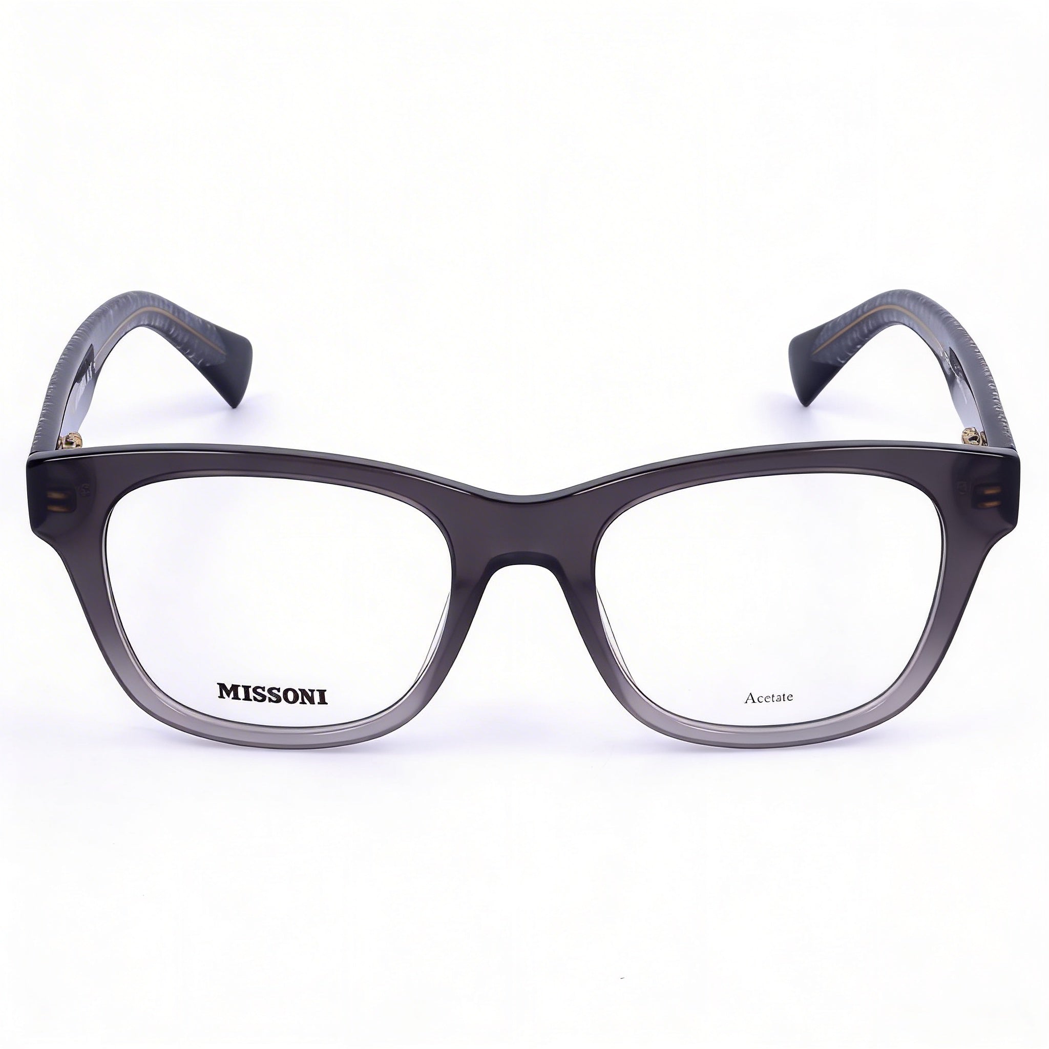 Gafas de sol Missoni Modern para mujer, montura de acetato marrón con lentes de policarbonato, ancho de lente de 50 mm, Photo 2