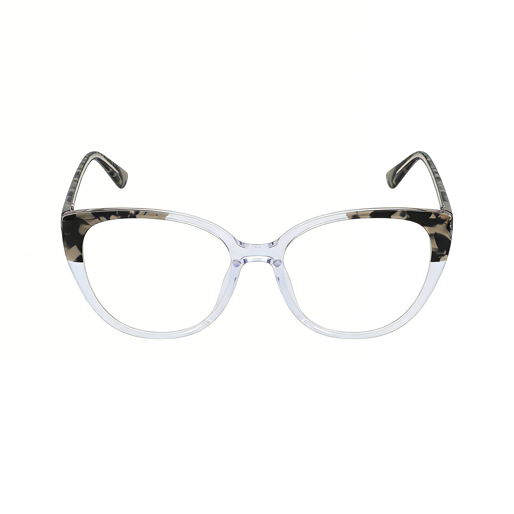 Anne Klein Ak5092 Men's Lightweight Metal Eyeglasses with Clear Lenses, Grey Crystal, 50-17-135, Photo 2