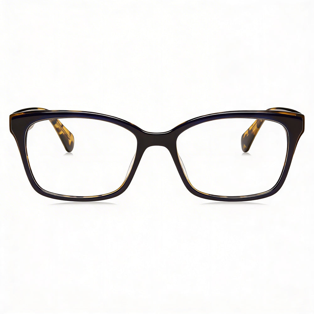 Gafas de sol Jeri de Kate Spade New York para mujer con montura de plástico en acabado azul habana y lentes polarizadas transparentes