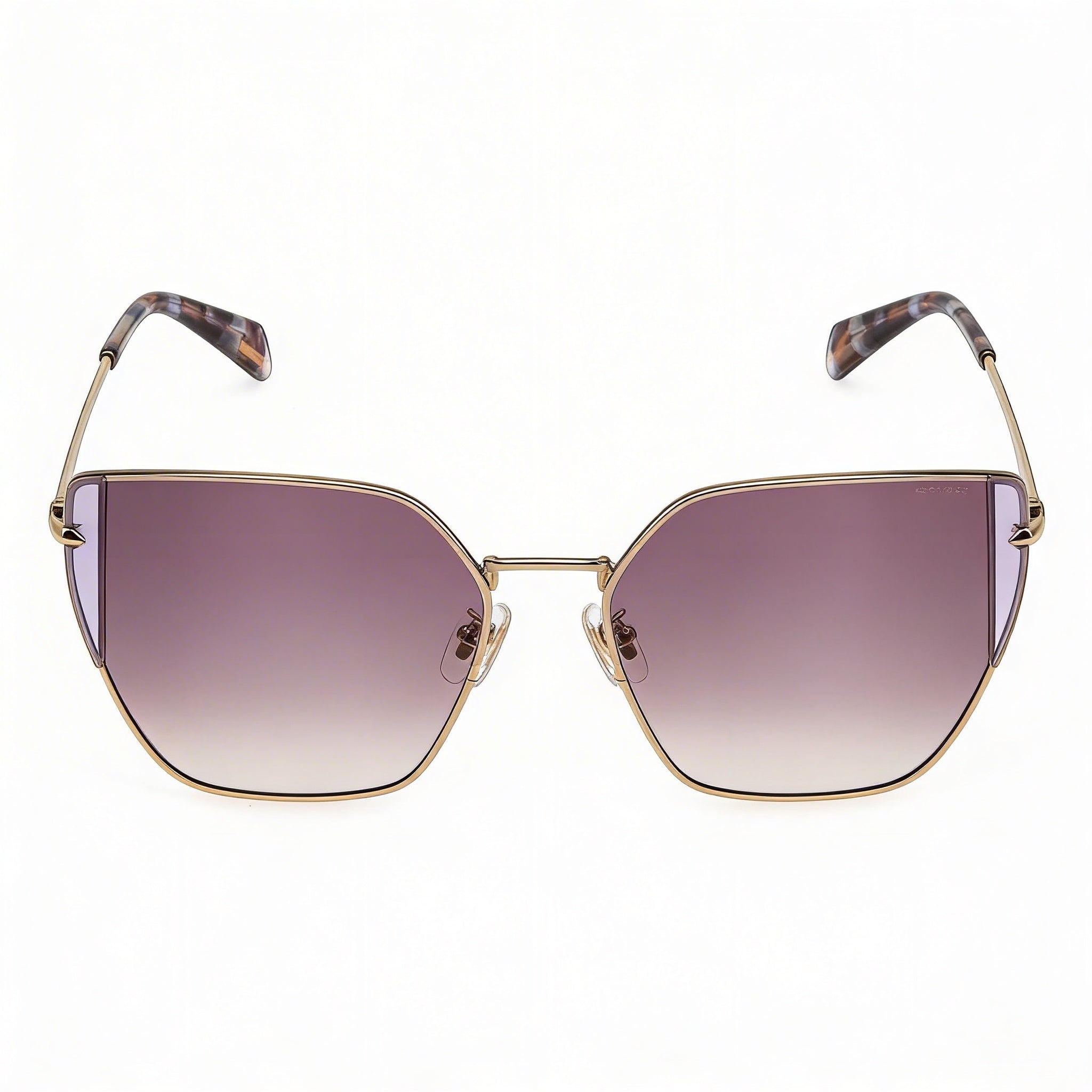 Gafas de sol de metal Police Modern para hombre, Oro Chiaro Lucido, 57 mm, Photo 2