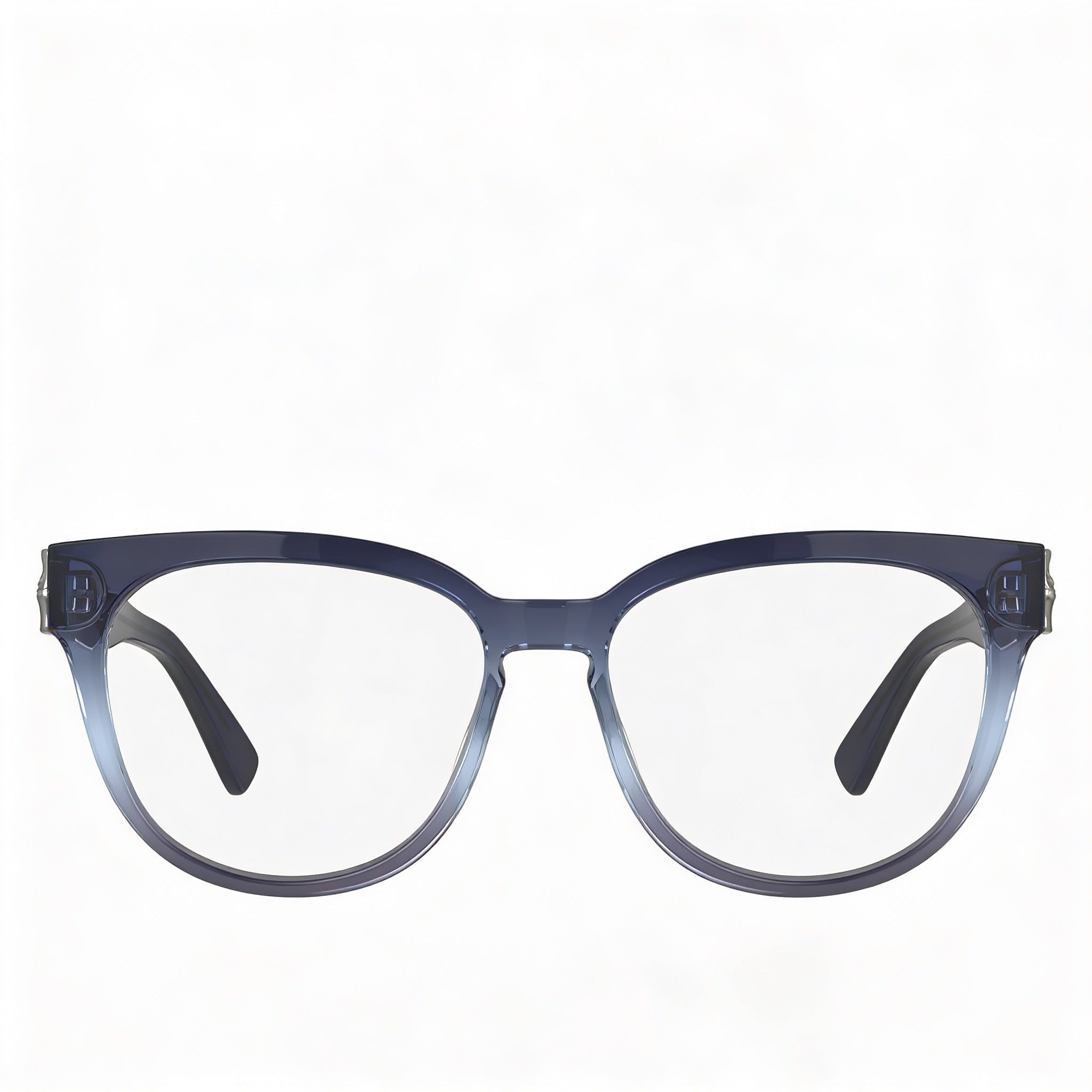 Longchamp Modern Men's Sunglasses, Acetate Frame in Gradient Blue, with Polycarbonate Lenses 52mm, Photo 2