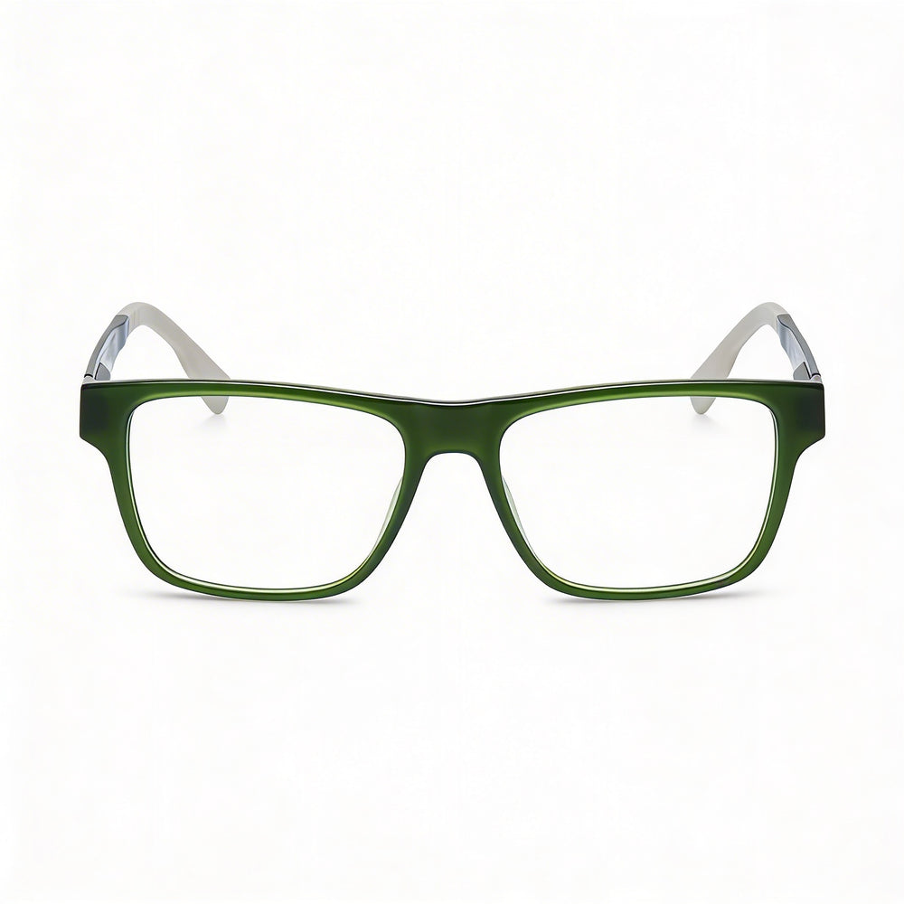 Gafas de sol Lacoste Modern Collection para mujer con montura inyectada en verde Lumi y lentes de policarbonato de 49 mm