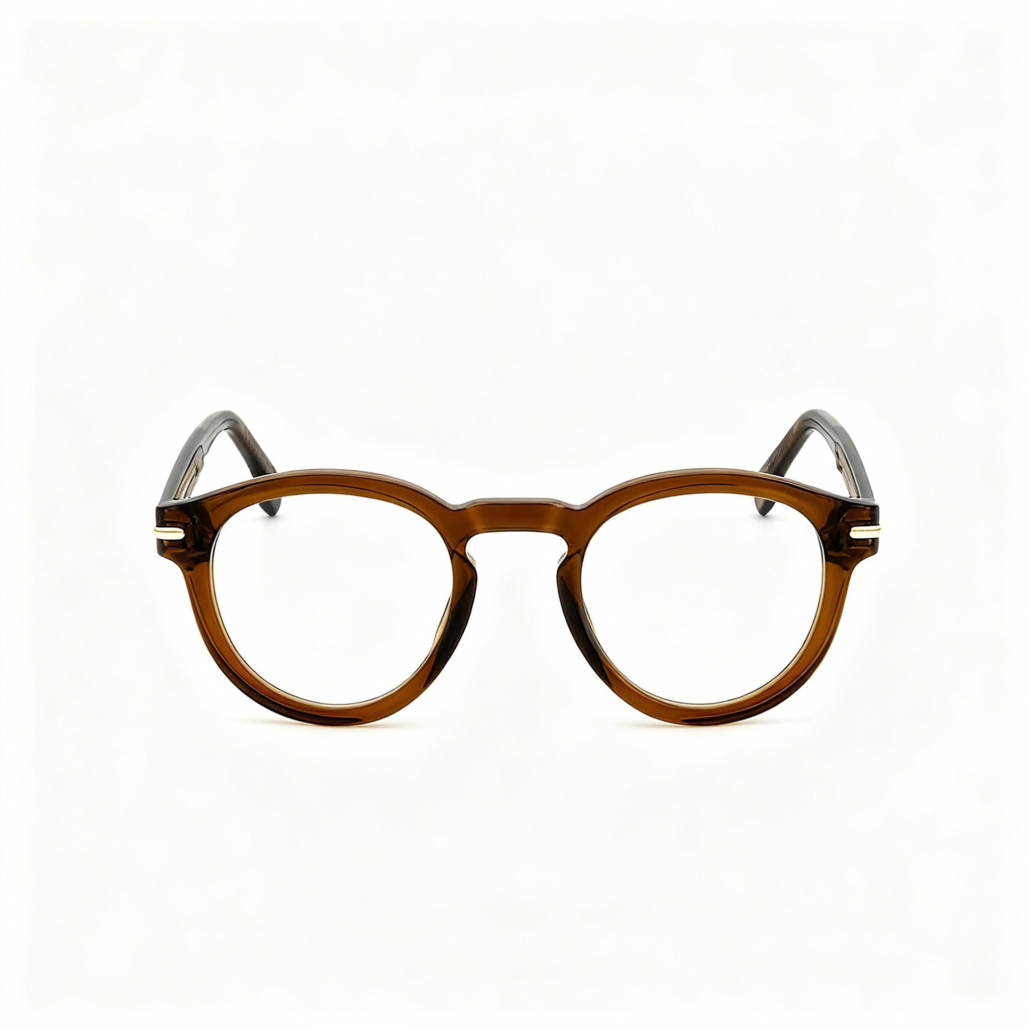 Carrera 313 Unisex Casual Full Rim Oval Eyeglasses with Transparent Brown Acetate Frame - Size 47-22-150mm