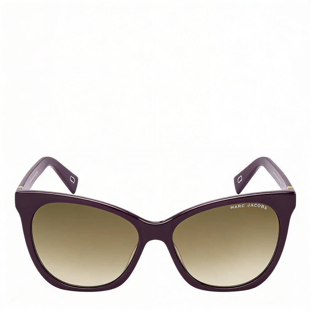 Gafas de sol Marc Jacobs Marc 336/S para mujer, montura de plástico degradada en marrón ciruela, protección UV, no polarizadas, 56 mm