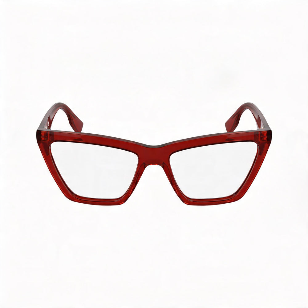 KARL LAGERFELD Kl6195 Women's Red Acetate Optical Eyeglasses 54mm