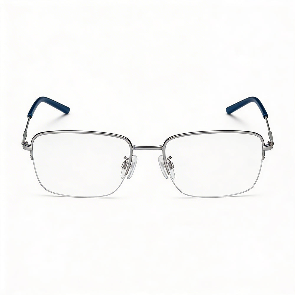 Tommy Hilfiger Modern Men’s Ruthenium Alloy Steel Optical Eyeglasses 56mm Lens 19mm Bridge 145mm Temple