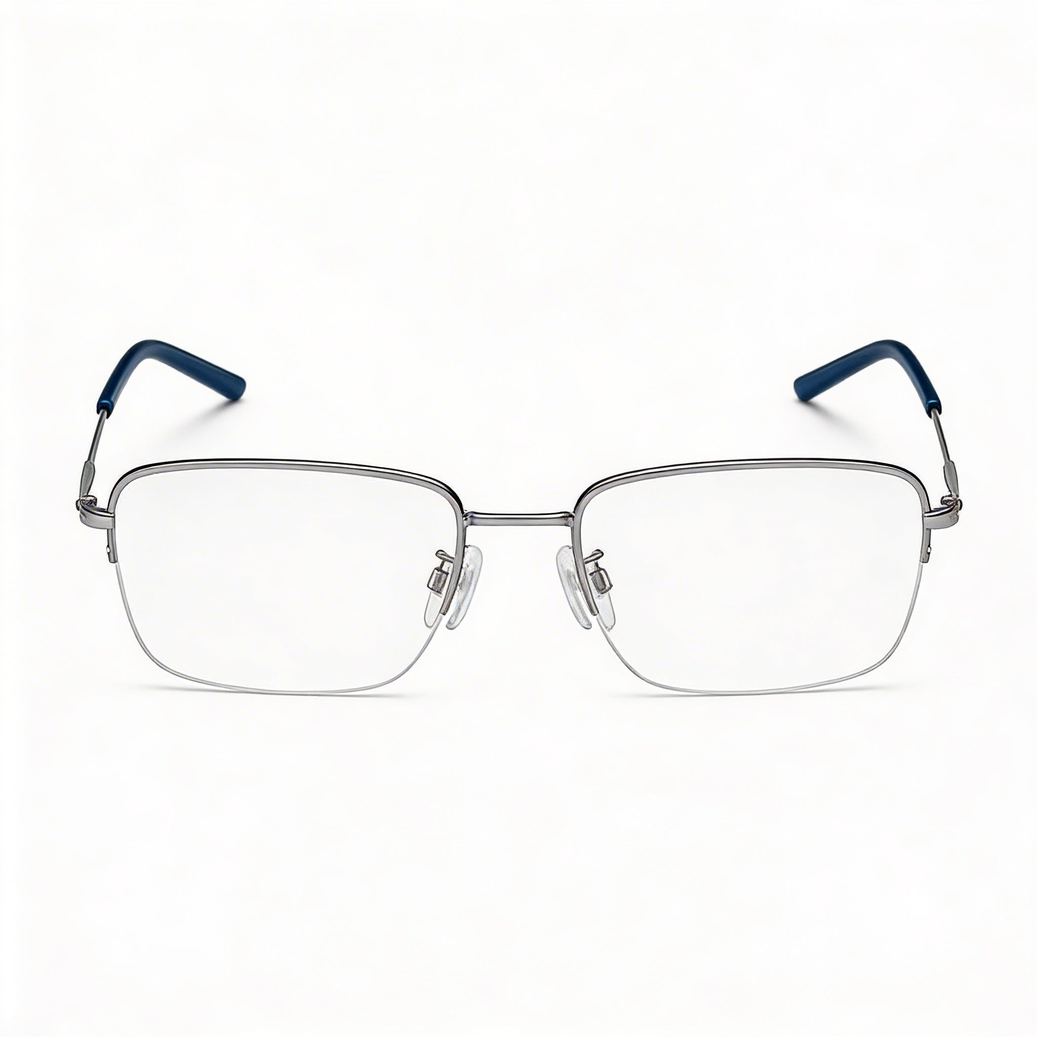 Gafas ópticas Tommy Hilfiger para hombre de aleación de acero y rutenio, lentes de 56 mm, puente de 19 mm y patillas de 145 mm, Photo 2