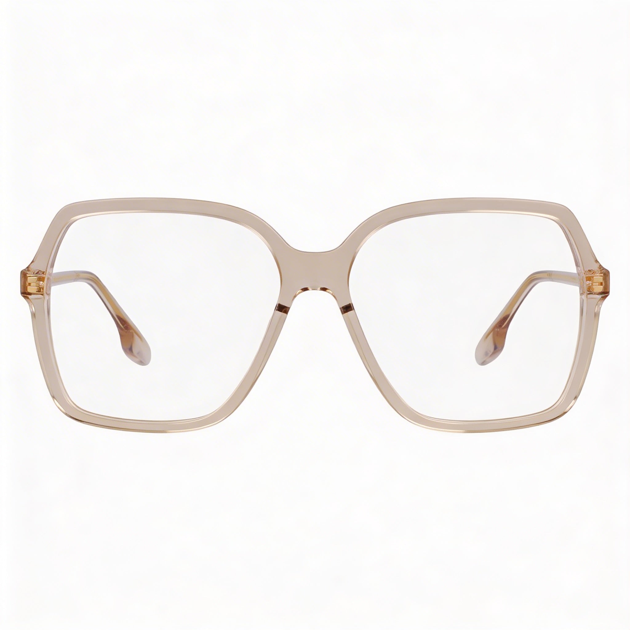 Victoria Beckham Vb2650 Women's Ophthalmic Eyeglasses in Transparent Beige, Lens 57mm, Bridge 15mm, Temple 140mm, Photo 2