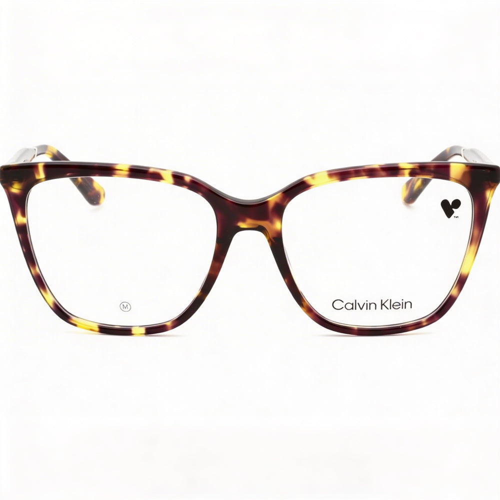 Gafas unisex Calvin Klein Ck23513 Metal Violet Havana de 54 mm