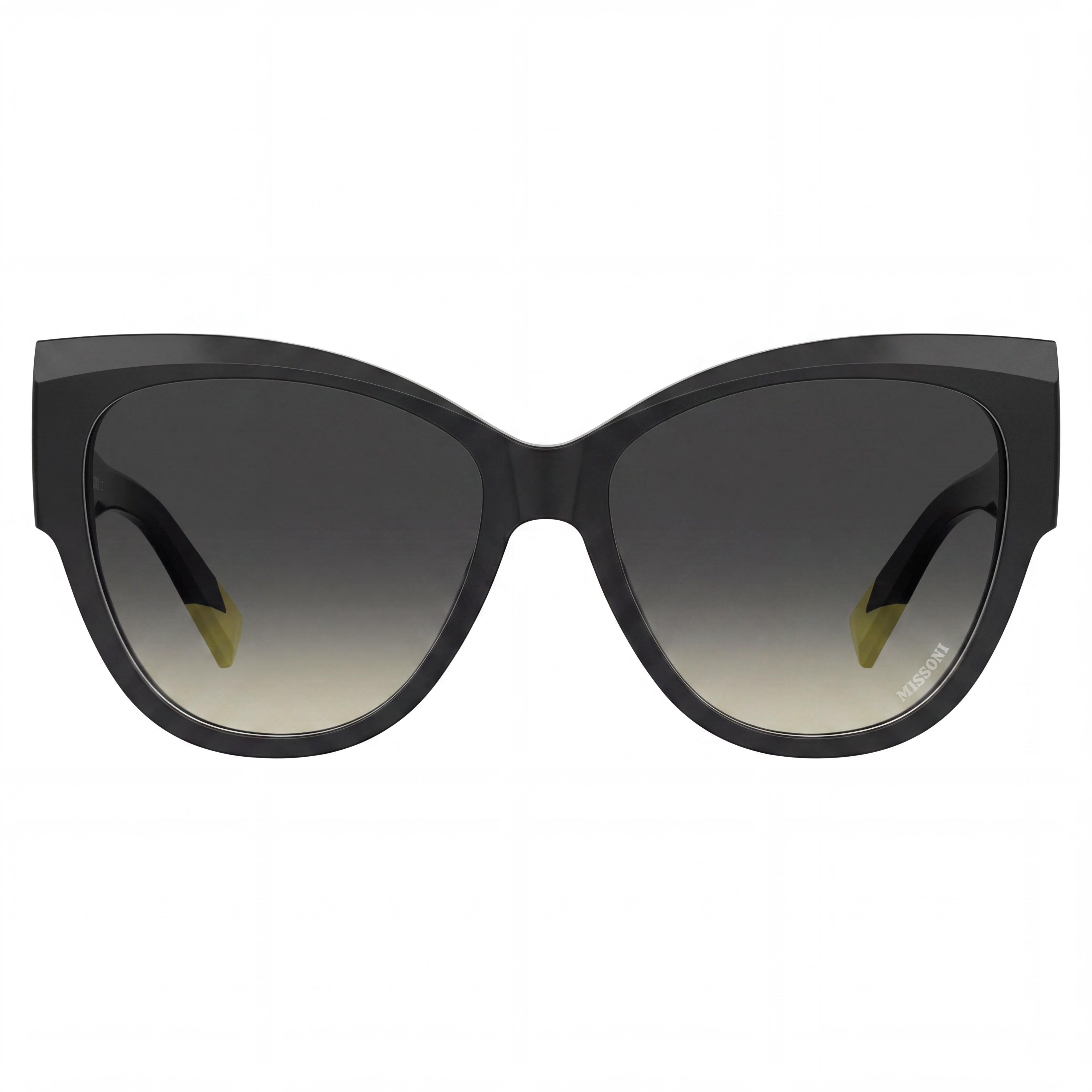 M Missoni Gafas de sol casuales para hombre de acetato negro sin polarizar de 57 mm, Photo 2