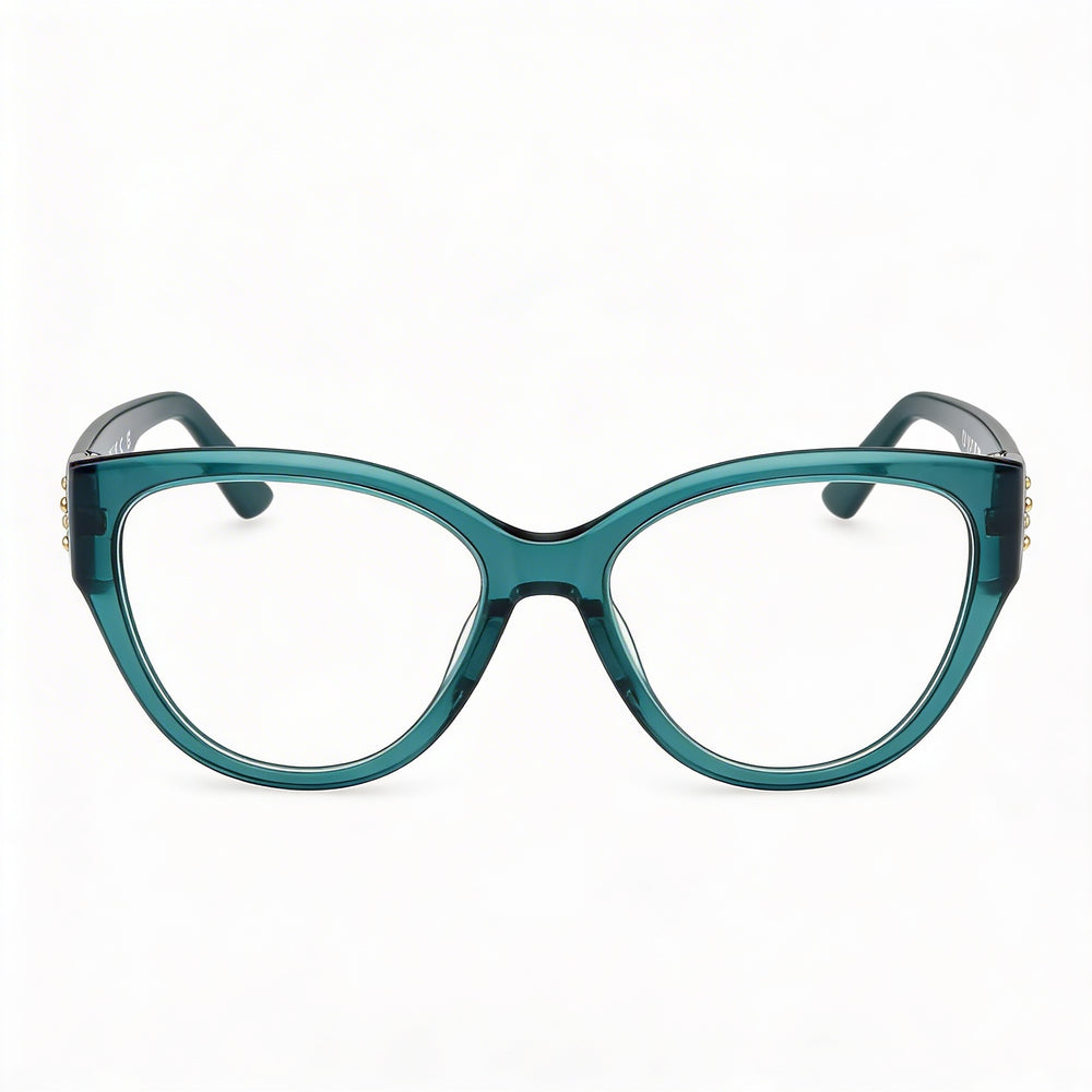 Guess by Marciano Gm50018 Women's Dark Green Plastic Non- Eyeglasses 54mm