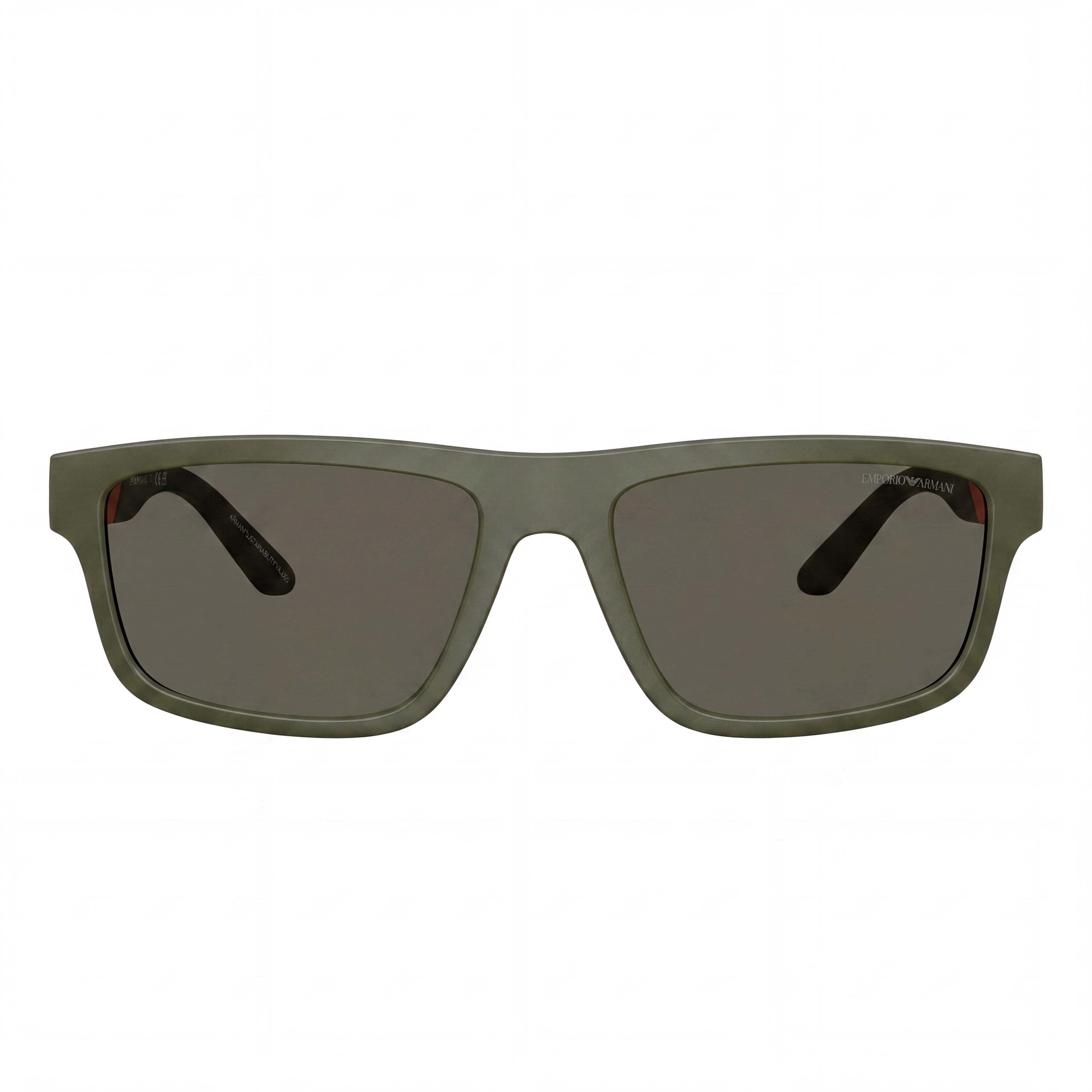 Gafas de sol Emporio Armani Ea4244u Universal Fit de plástico no polarizadas para mujer, verde mate marrón oscuro 57 mm, Photo 2