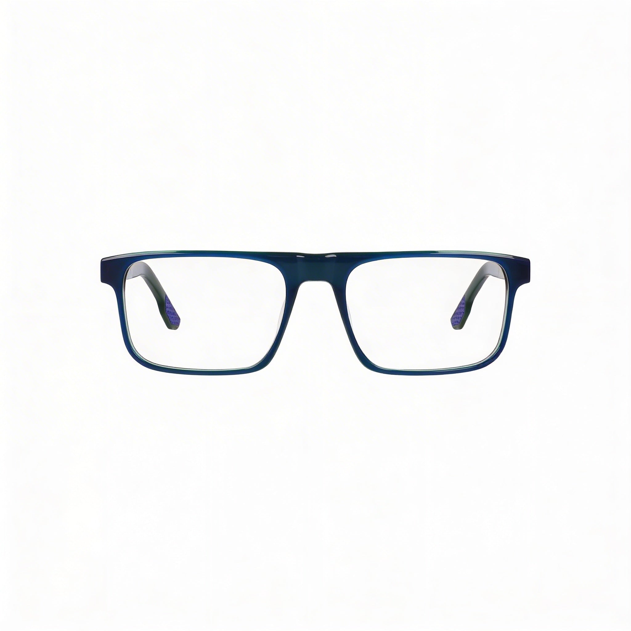 Gafas Nike 7161 para hombre, armazón de acetato trilaminado azul marino, lentes de policarbonato no polarizadas, 54 mm, Photo 2